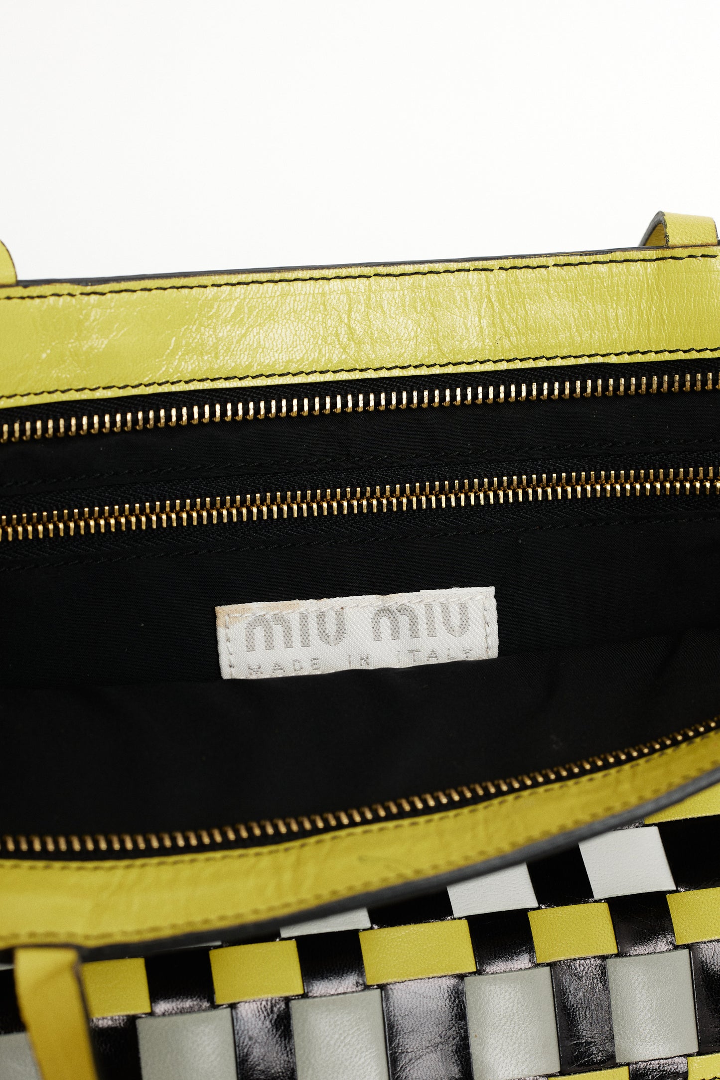Vintage 1990's Woven Baguette Shoulder Bag
