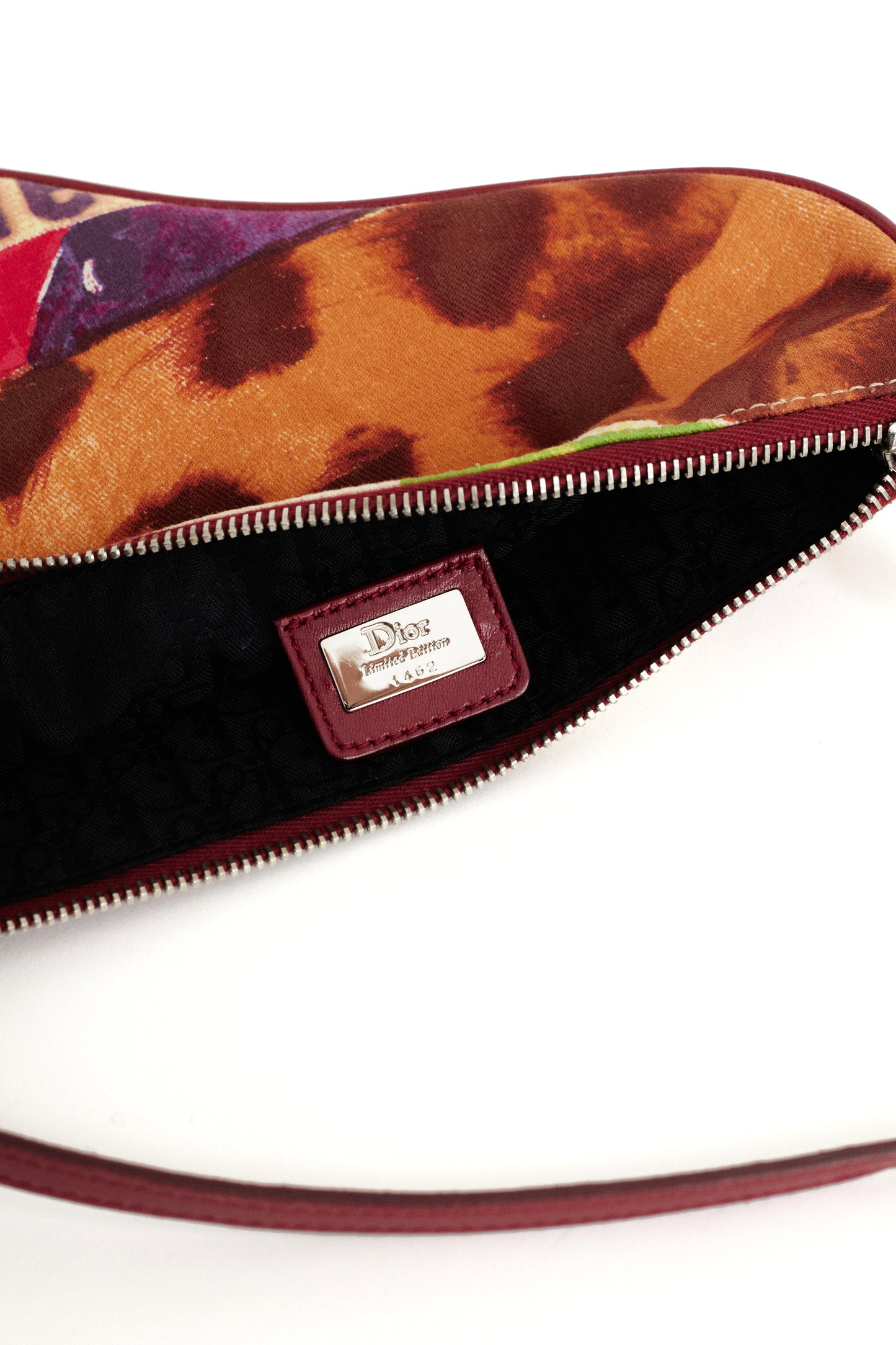 Vintage 2003 Victim Print Saddle Bag