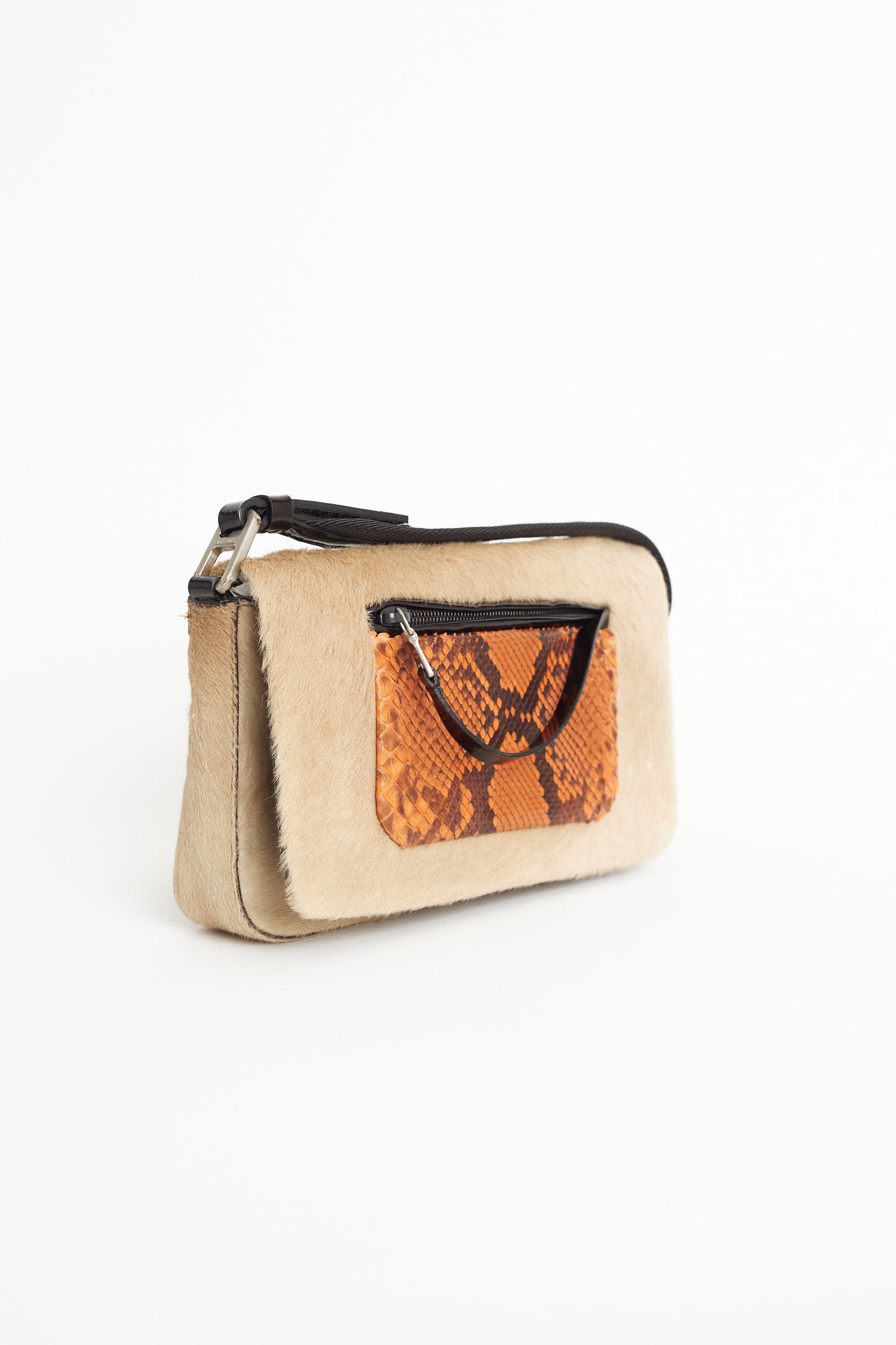 Vintage 1999 Fur Shoulder Bag