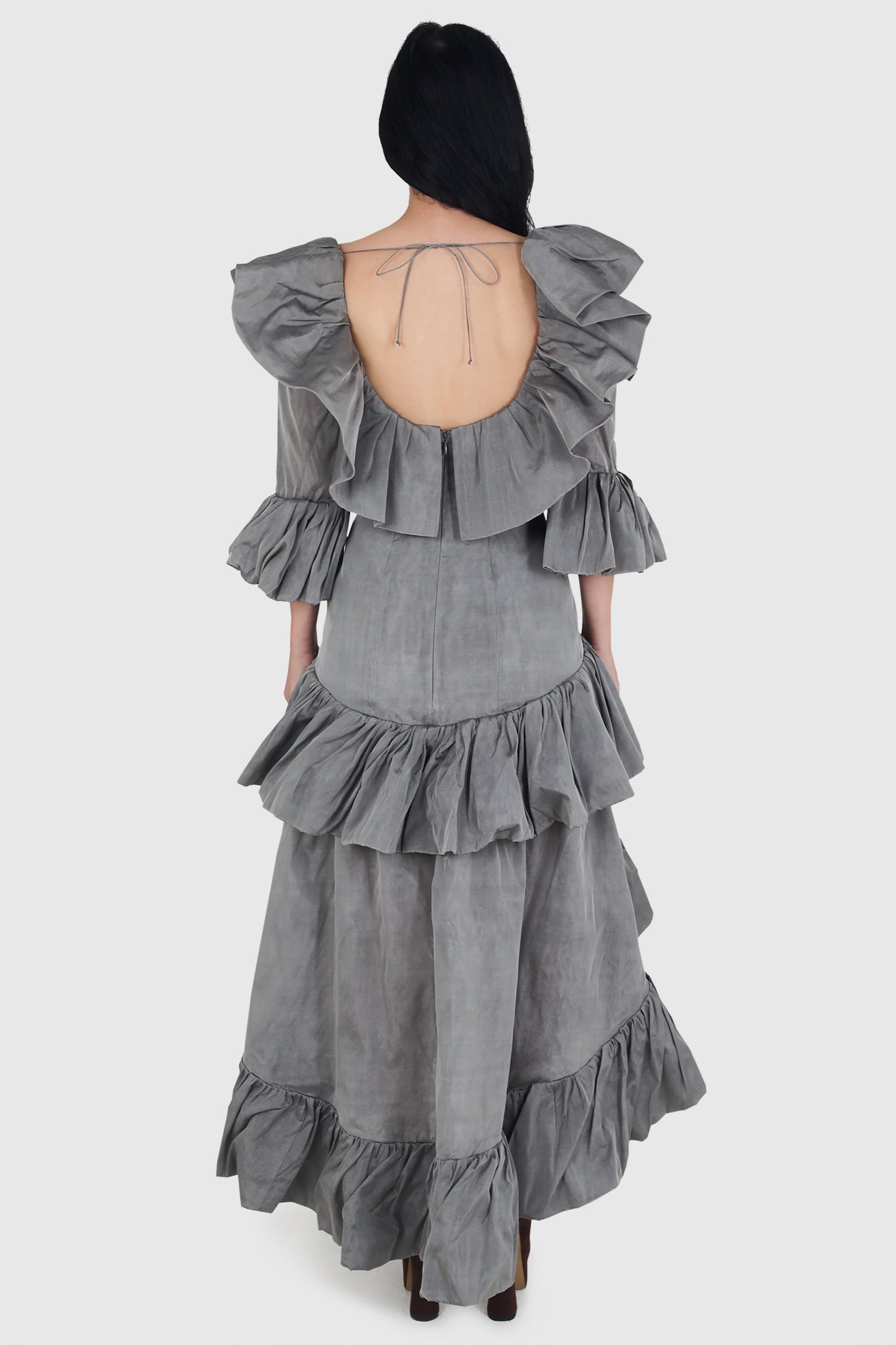 Vintage Vivienne Westwood S/S 2010 Convertible Ruffled Gown