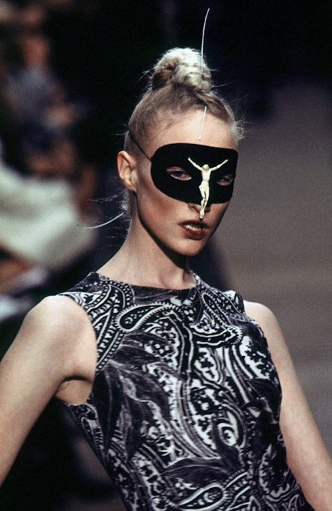 Vintage F/W 1996/97 Runway Crucifix Mask ‘Dante’ Collection