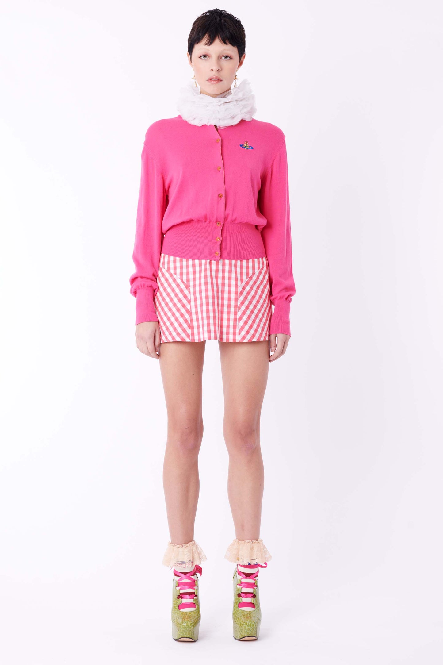 Vintage 1994 Gold Label Pink Orb Cardigan