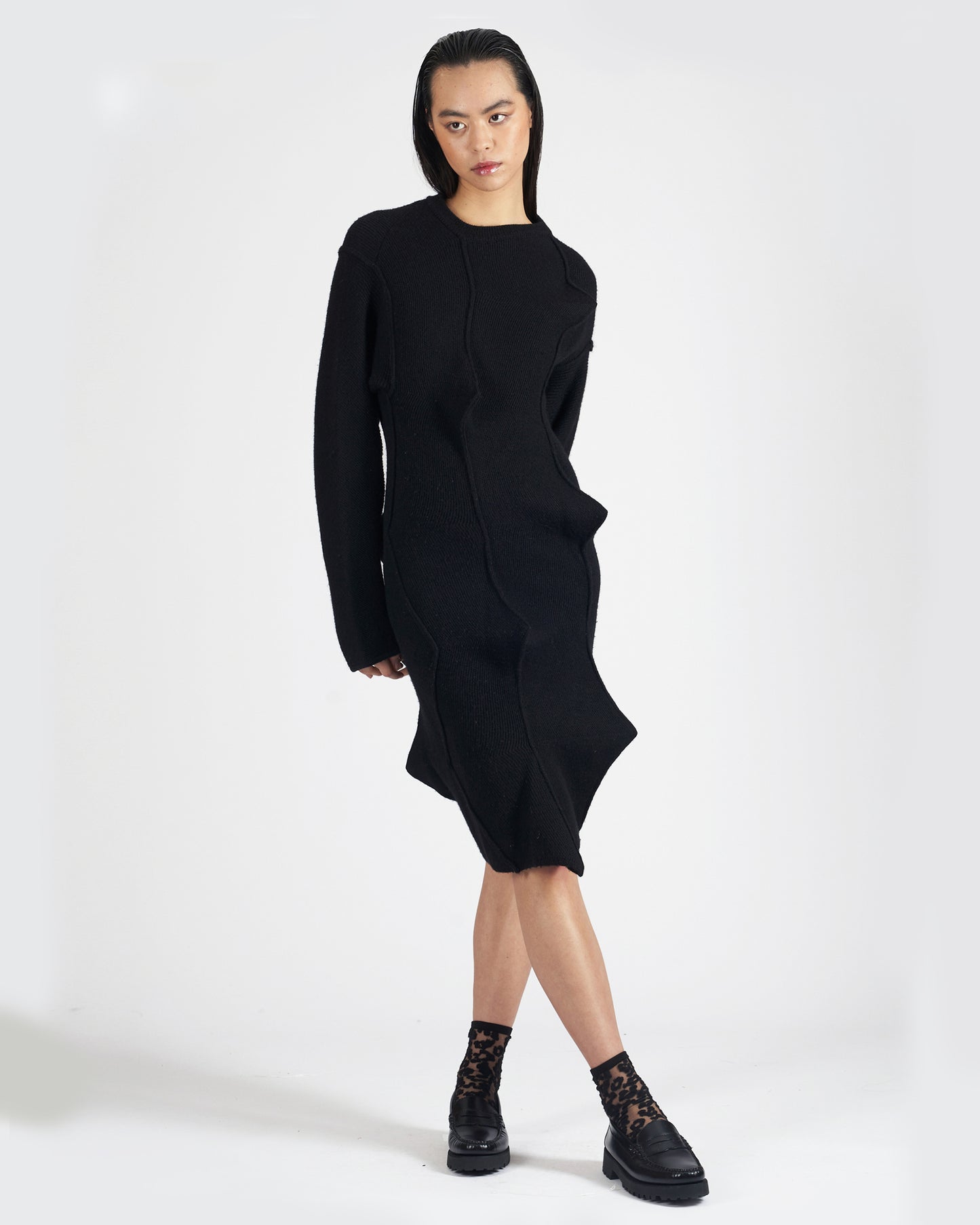 Vintage F/W 1989 Structural Knitted Dress