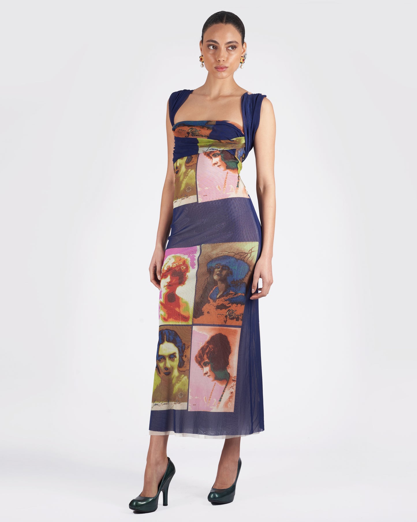 Vintage S/S 2002 Portrait Dress