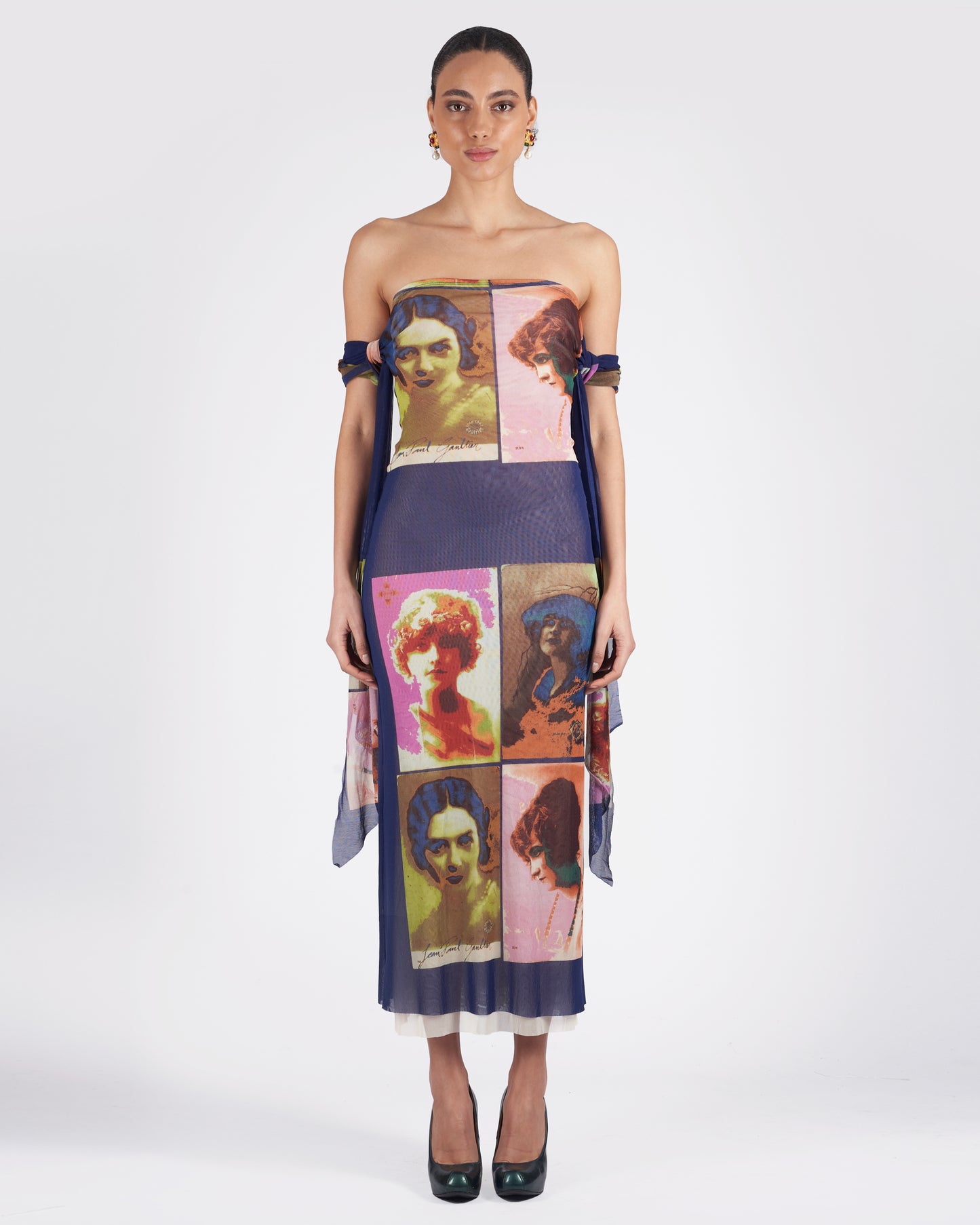 Vintage S/S 2002 Portrait Dress