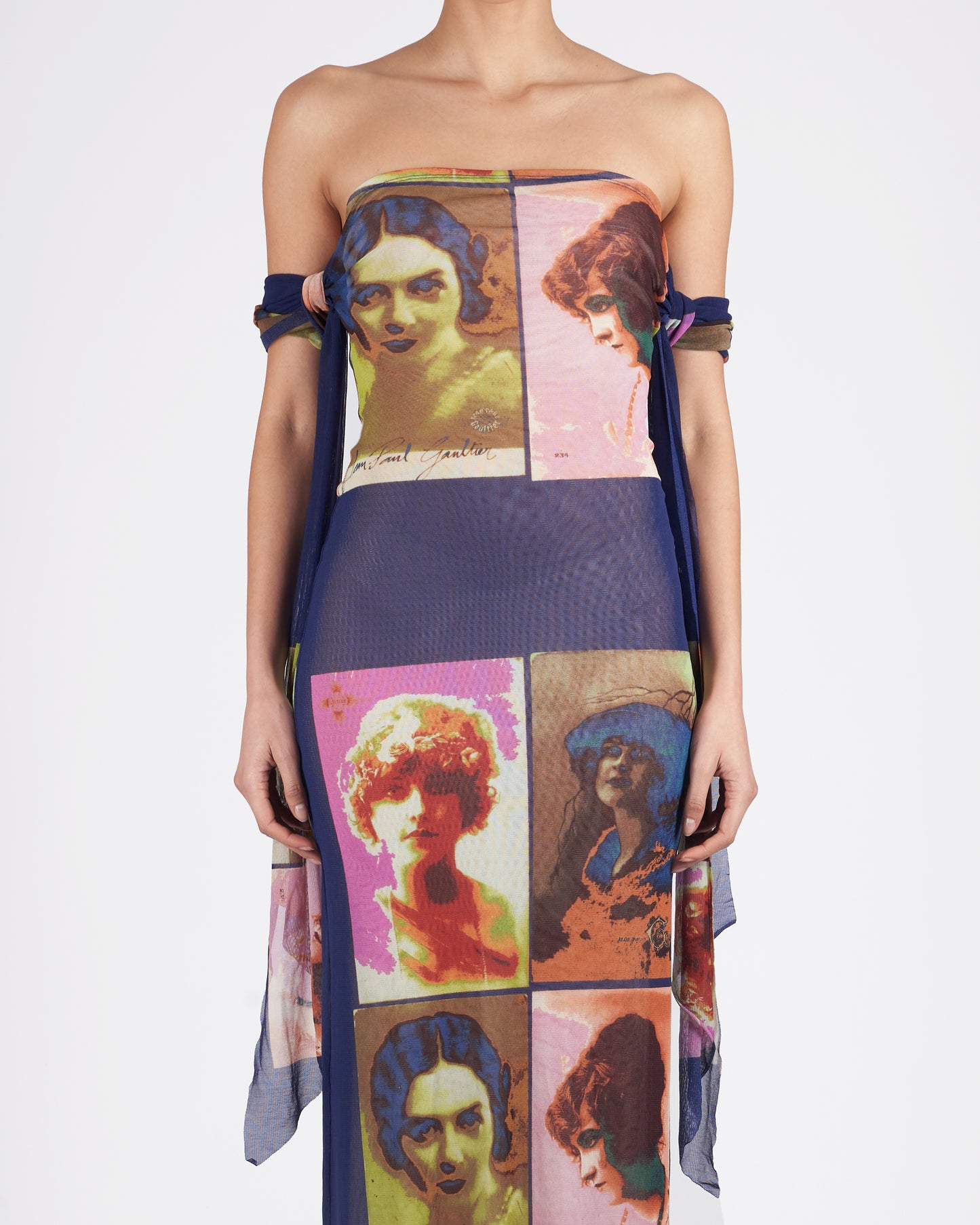 Vintage S/S 2002 Portrait Dress