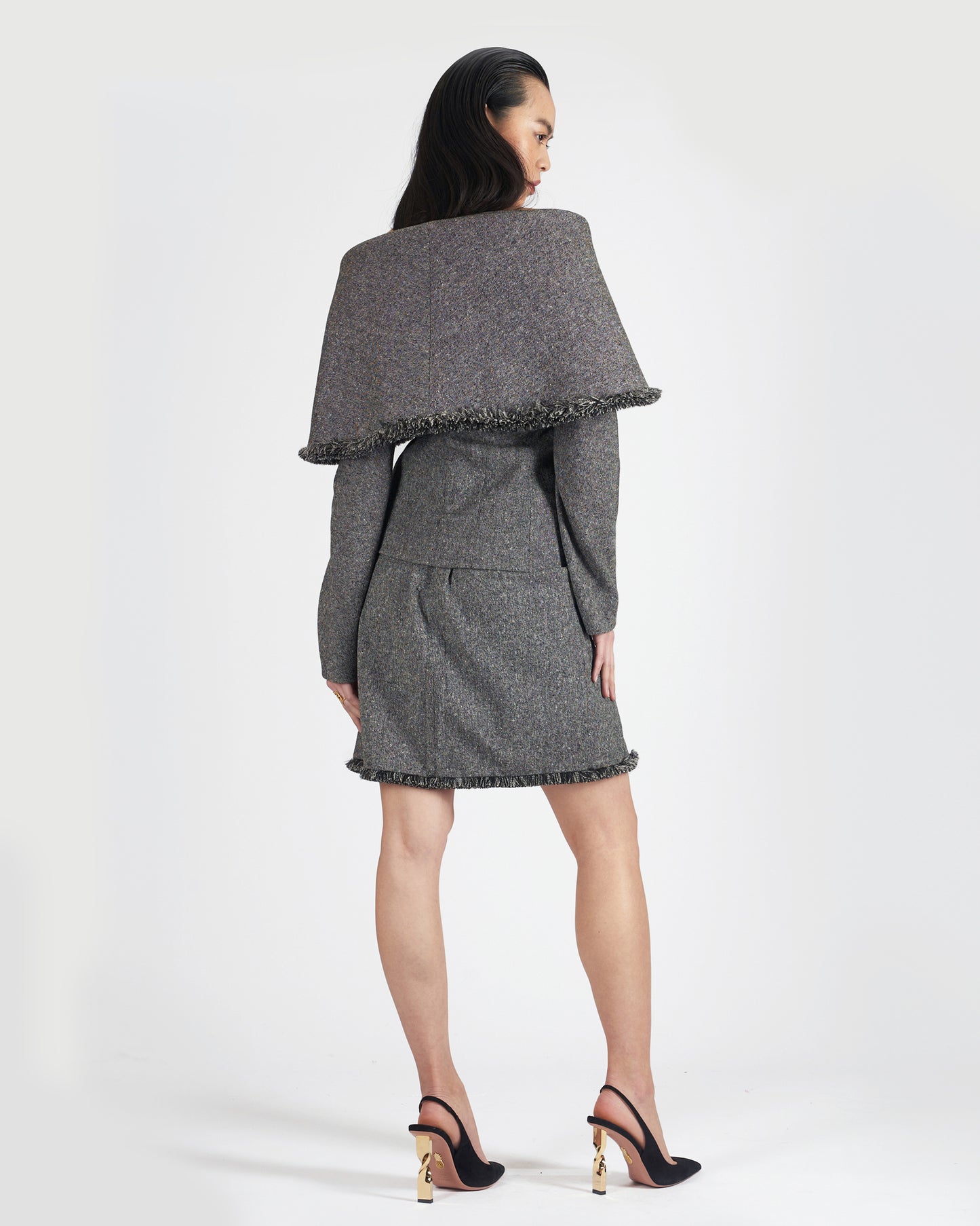 Vintage 1997 Tweed Blazer Set
