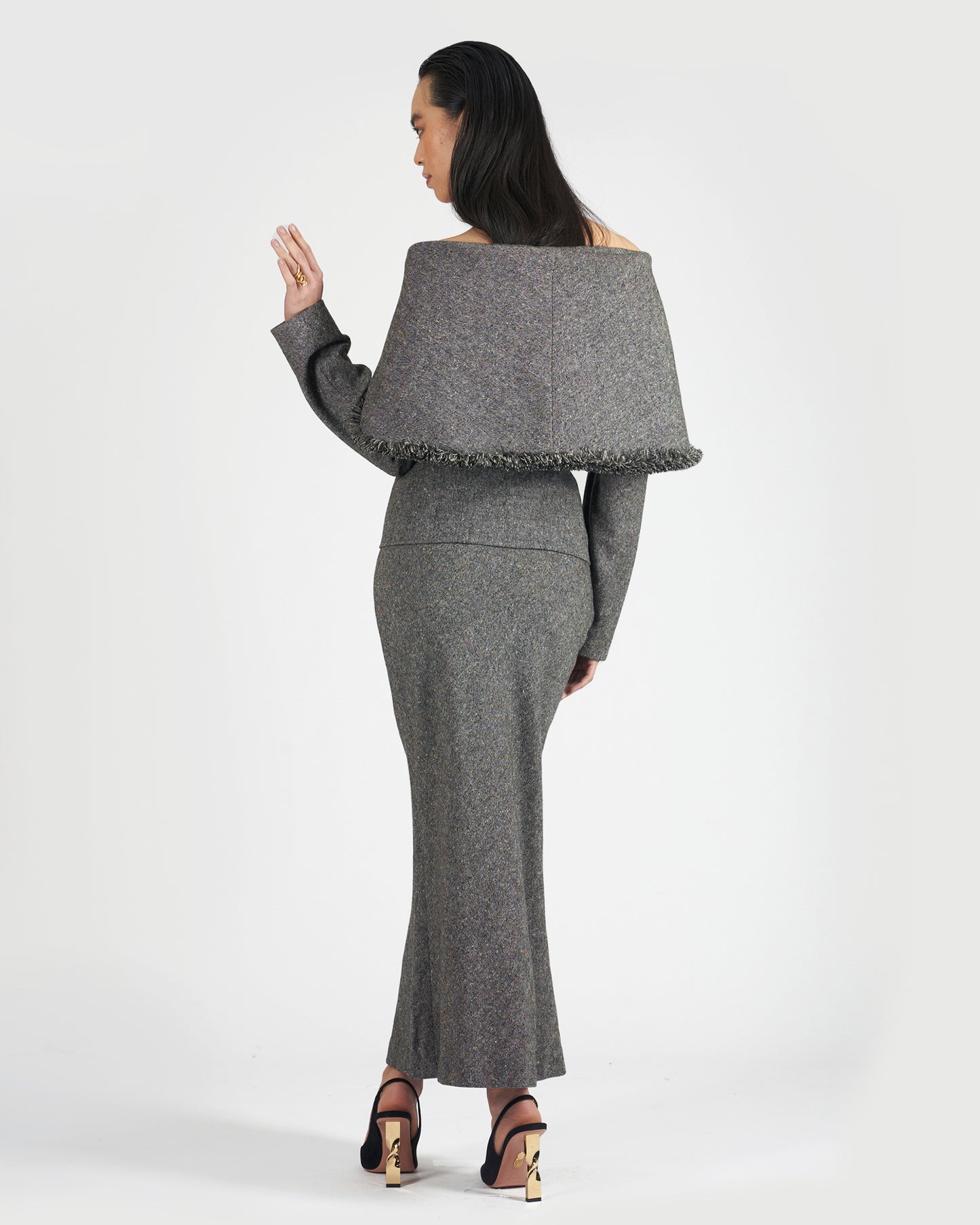 Vintage 1997 Tweed Blazer Set