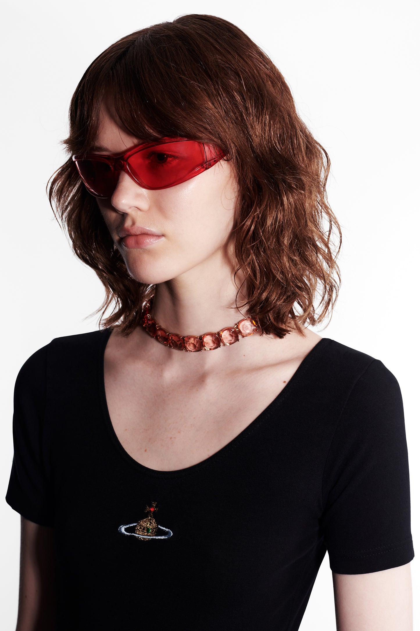 Vintage 1980’s Red Shield Sunglasses