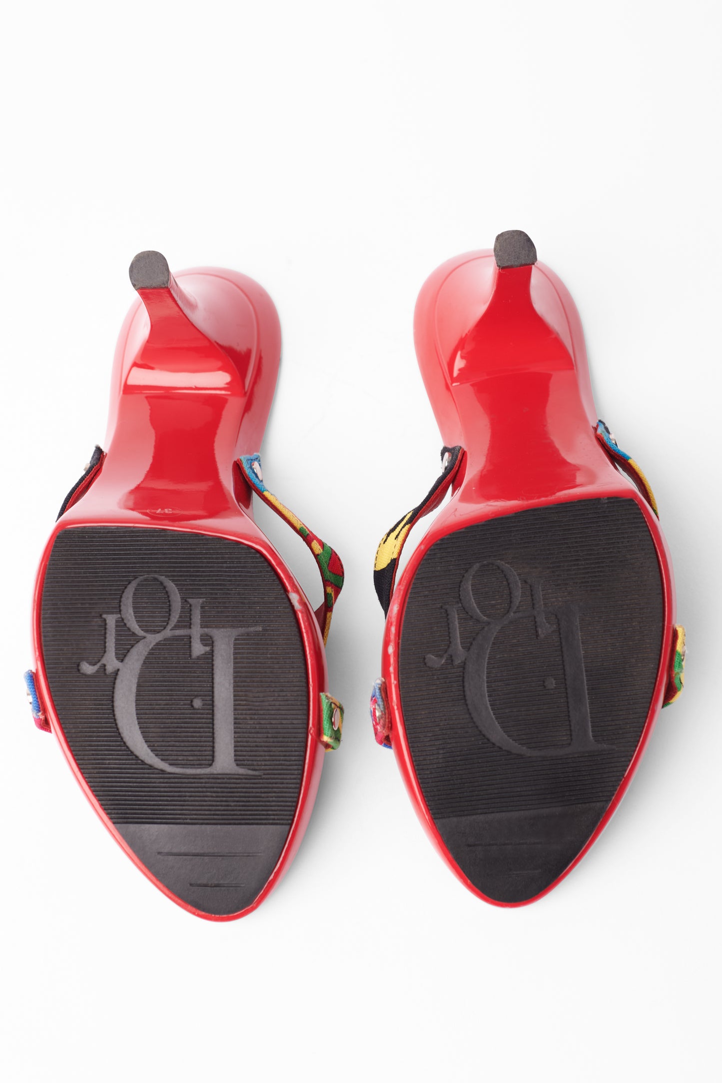 Vintage 2004 Rasta Heels