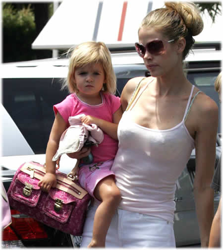 2006 Pink Denim Monogram Speedy Bag & Scarf