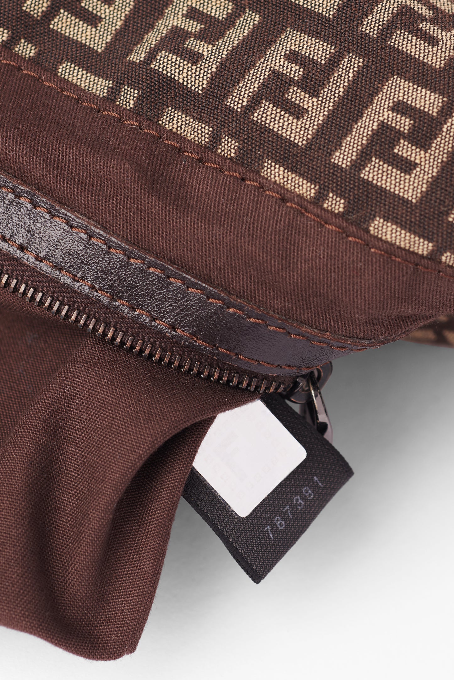 Vintage 1990’s Brown Monogram Double Flap Baguette