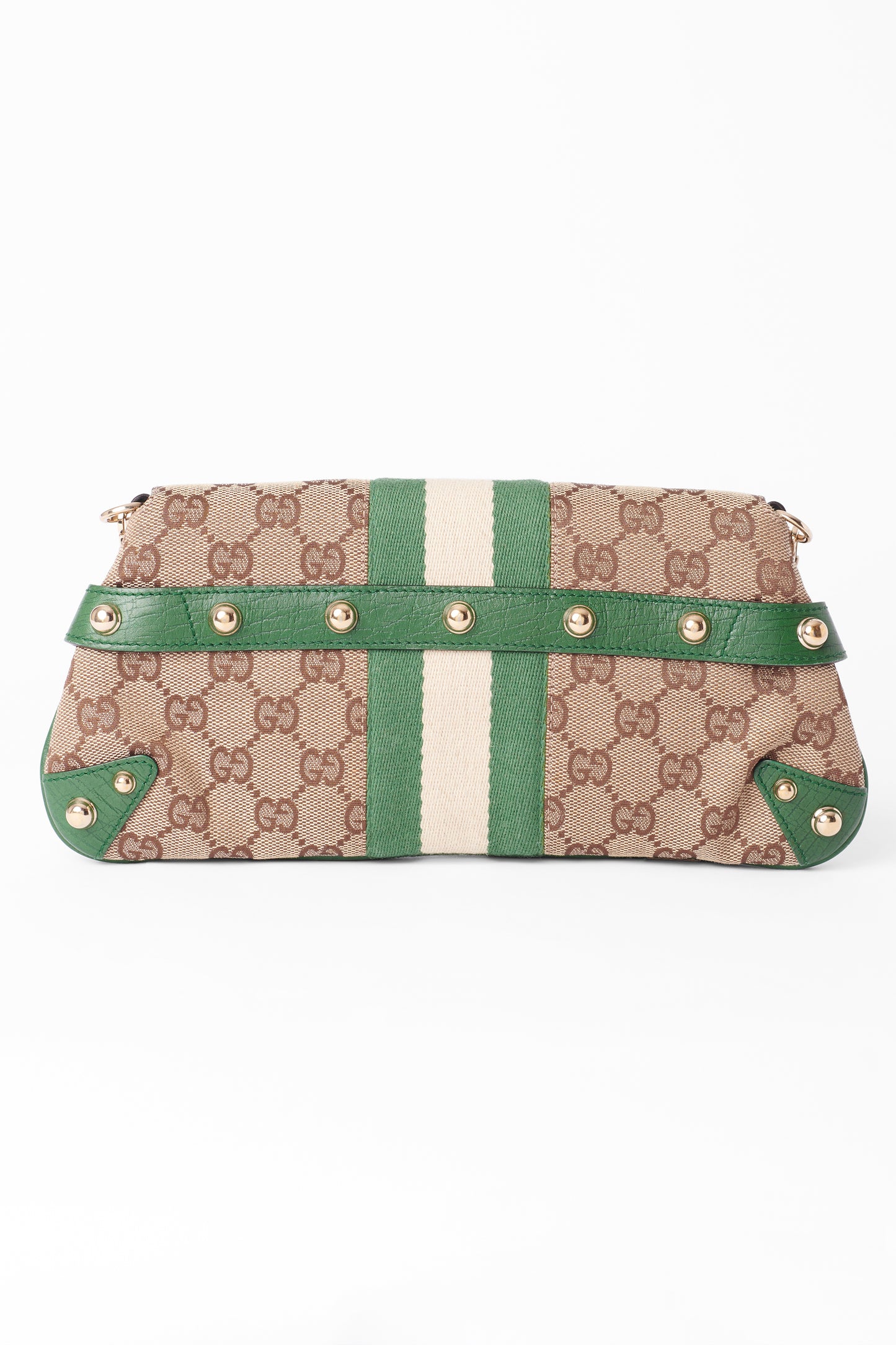Vintage S/S 2003 Green Horsebit 1955 Clutch Bag