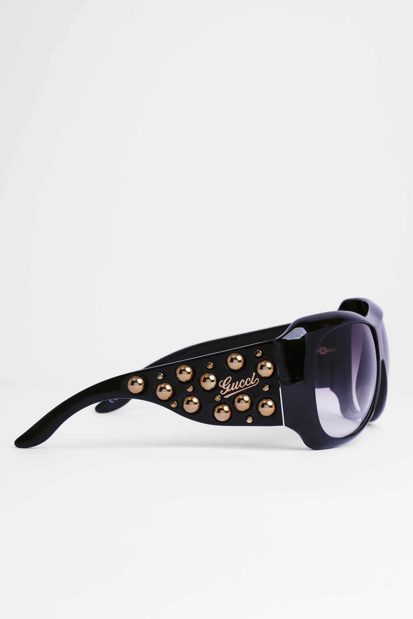 2000s Studded Shield Sunglasses