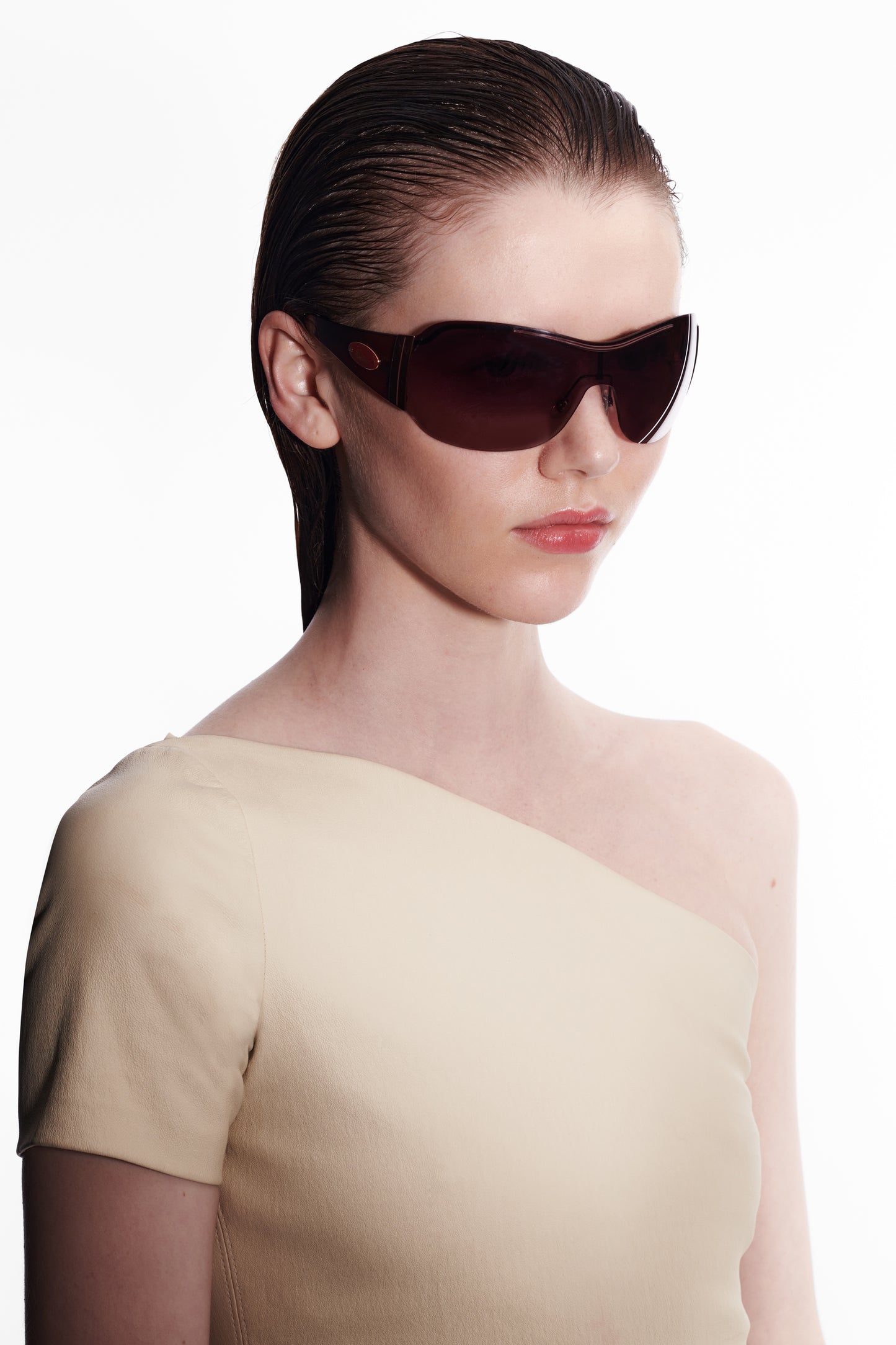 Vintage 2000’s Purple Shield Sunglasses