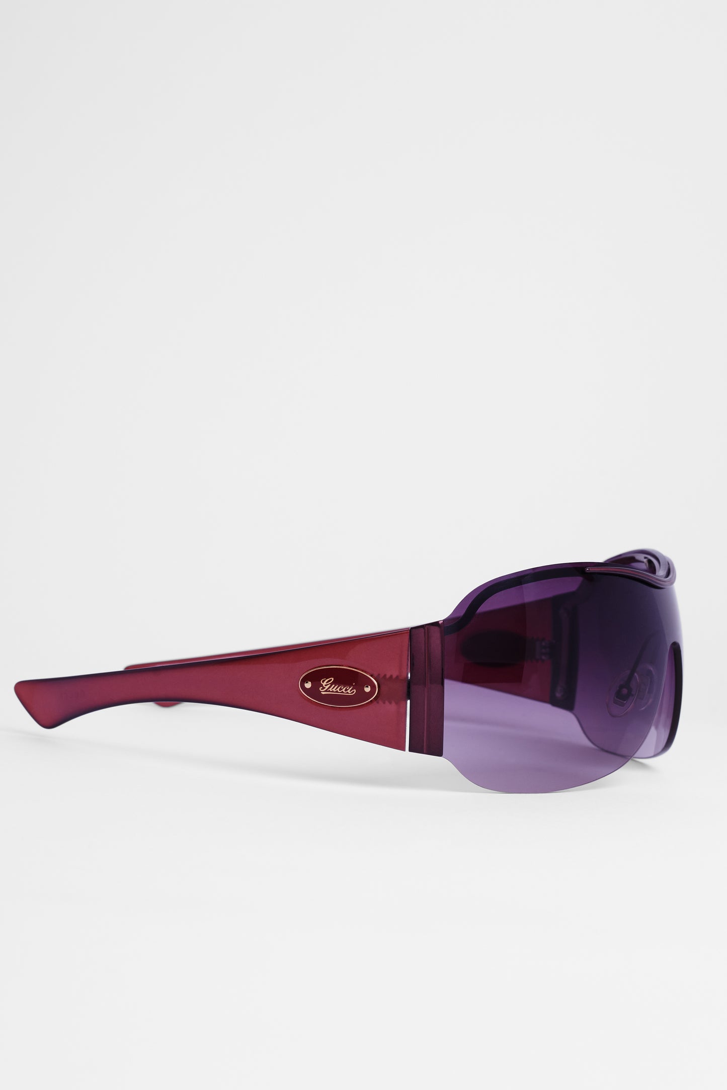 Vintage 2000’s Purple Shield Sunglasses