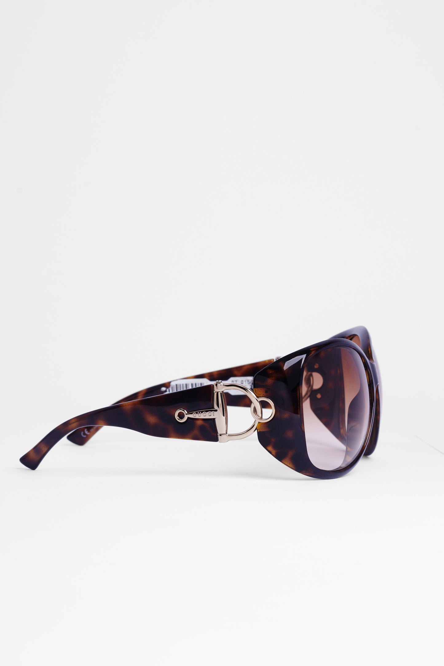 Oversize Oval Tortoiseshell Sunglasses