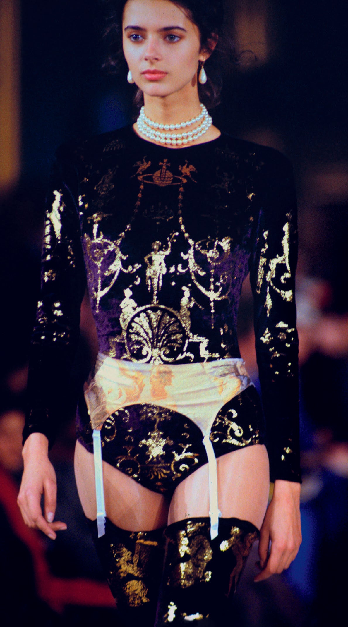 Vintage F/W 1991 Portrait Corset