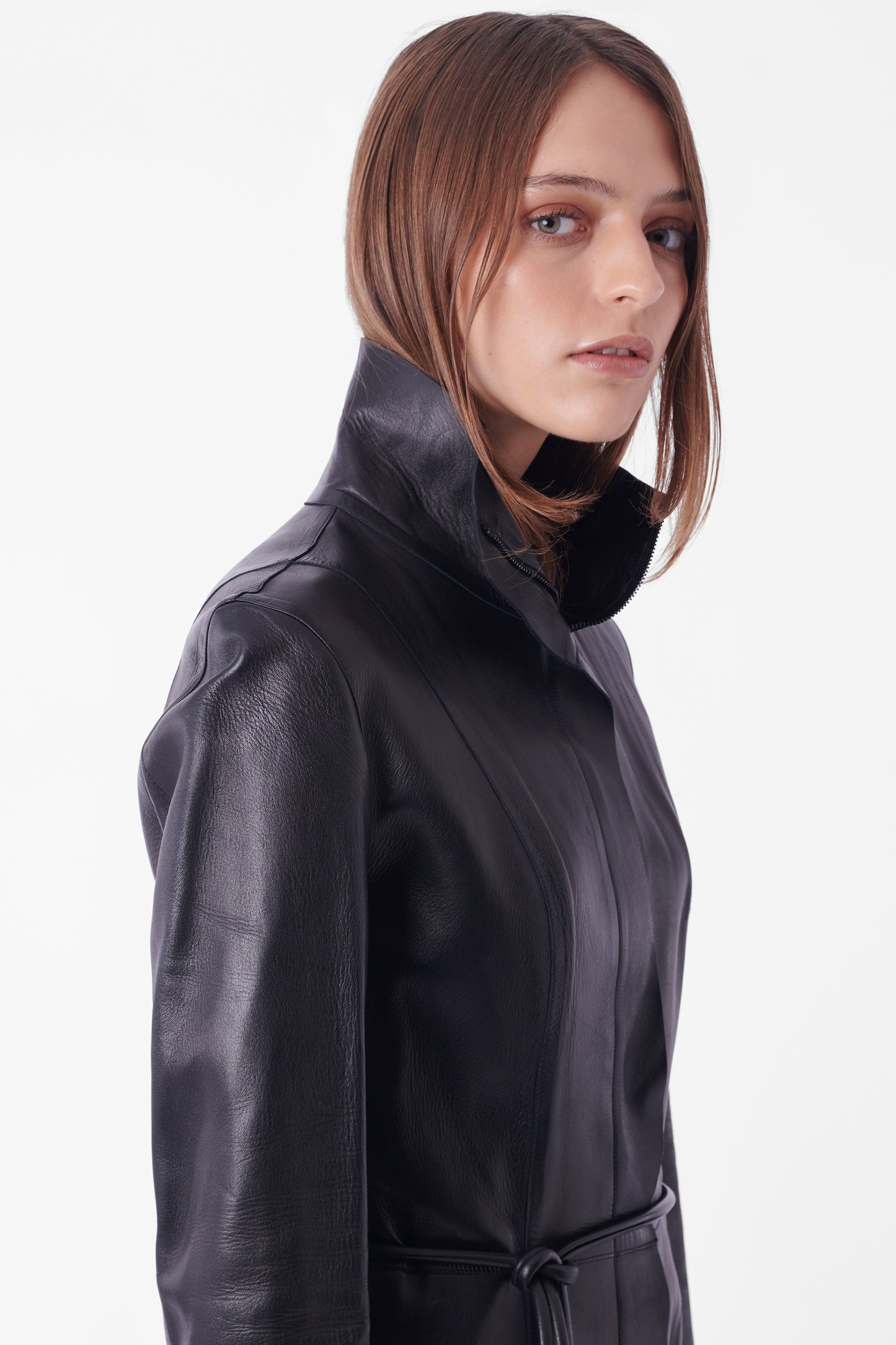 Vintage F/W 1999 Runway Leather Coat