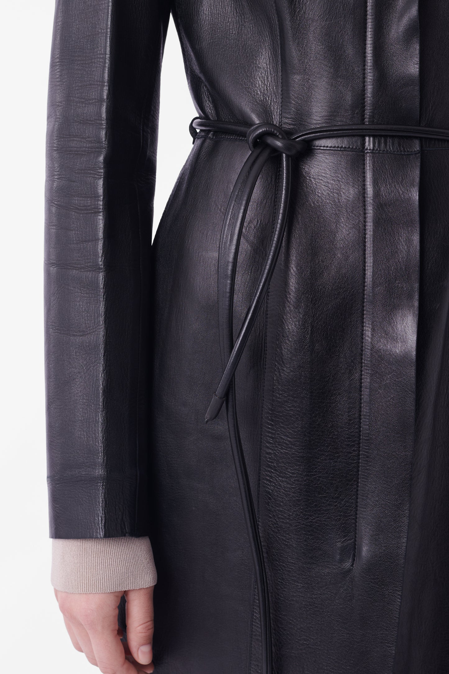 Vintage F/W 1999 Runway Leather Coat
