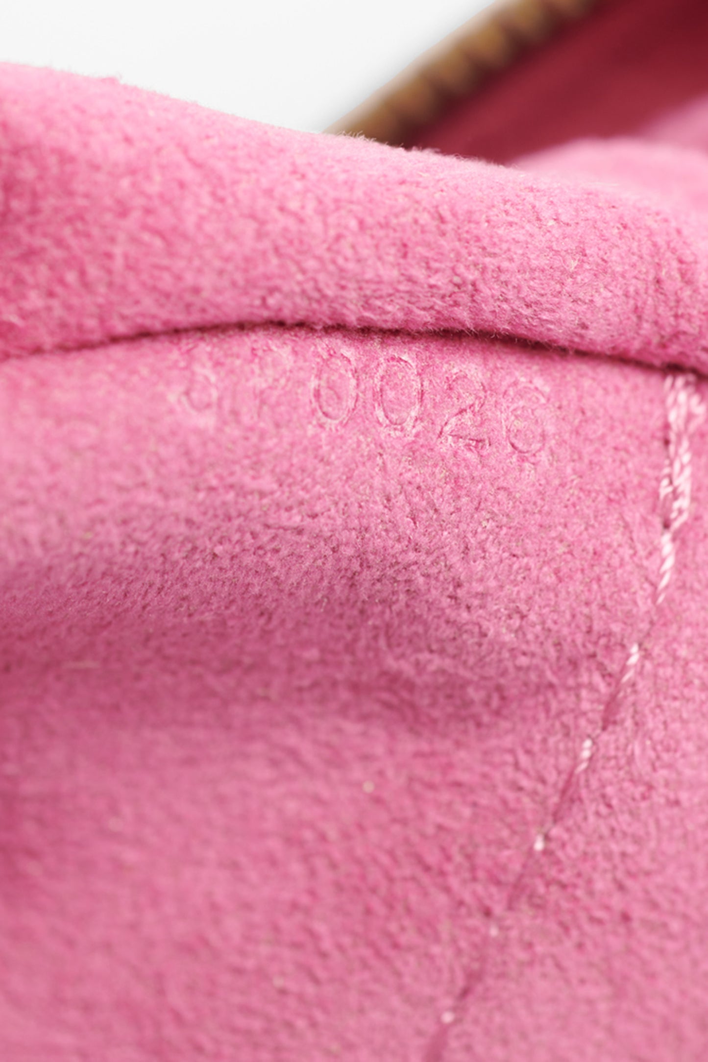 2006 Pink Denim Monogram Speedy Bag & Scarf