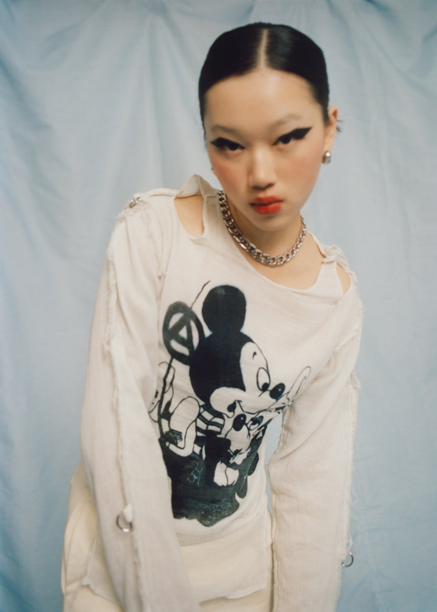 Vintage Late 1970's Mickey & Minnie Seditionaries Top