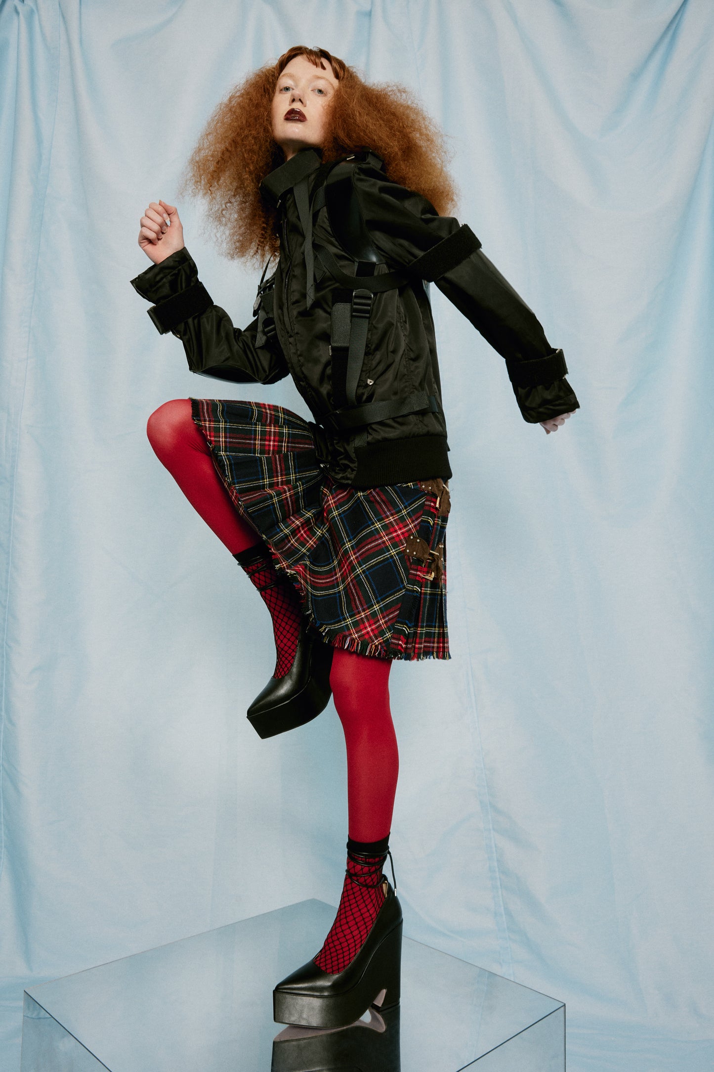 Vintage F/W 2003 Nylon Bondage Jacket