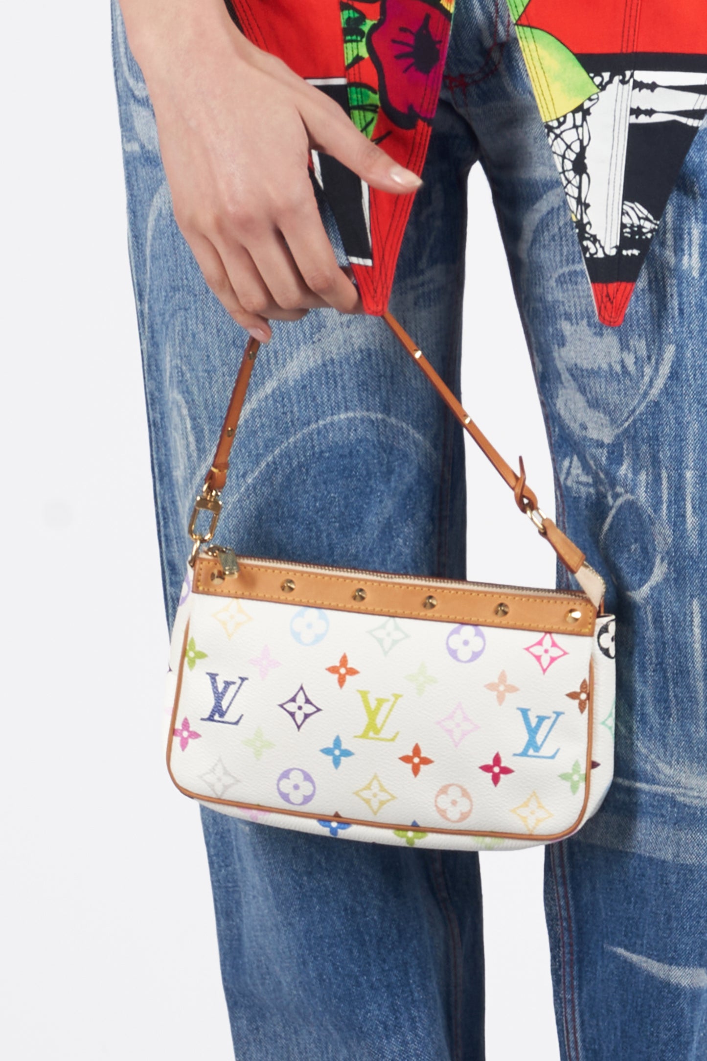 Vintage 2003 White Pochette Bag