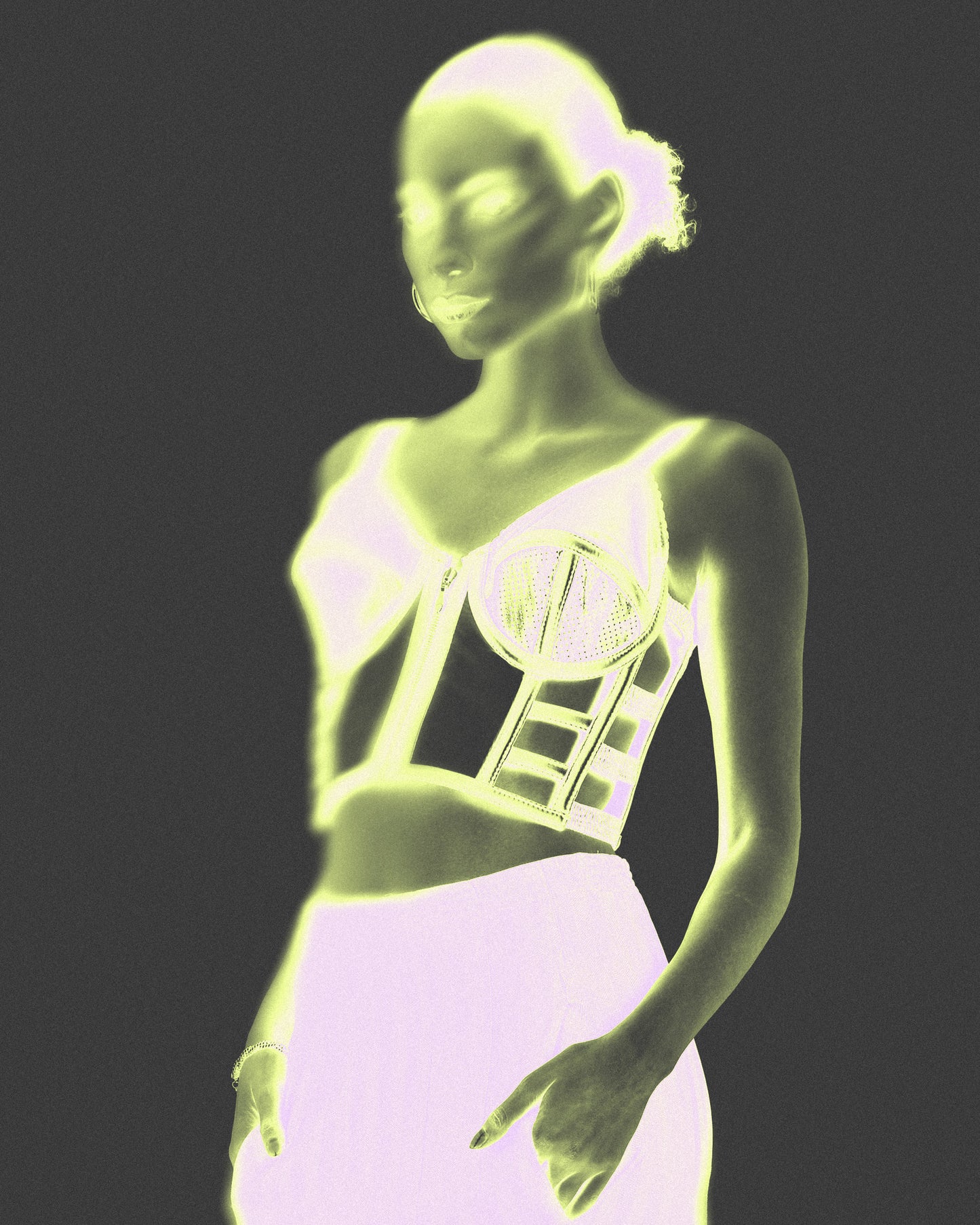Vintage S/S 1991 The Gaultier Racer Corset Top