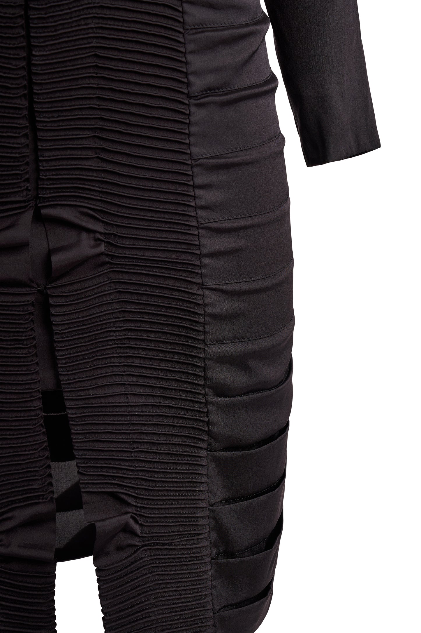 Vintage Gucci By Tom Ford F/W 2004 Runway Silk Plissé Dress