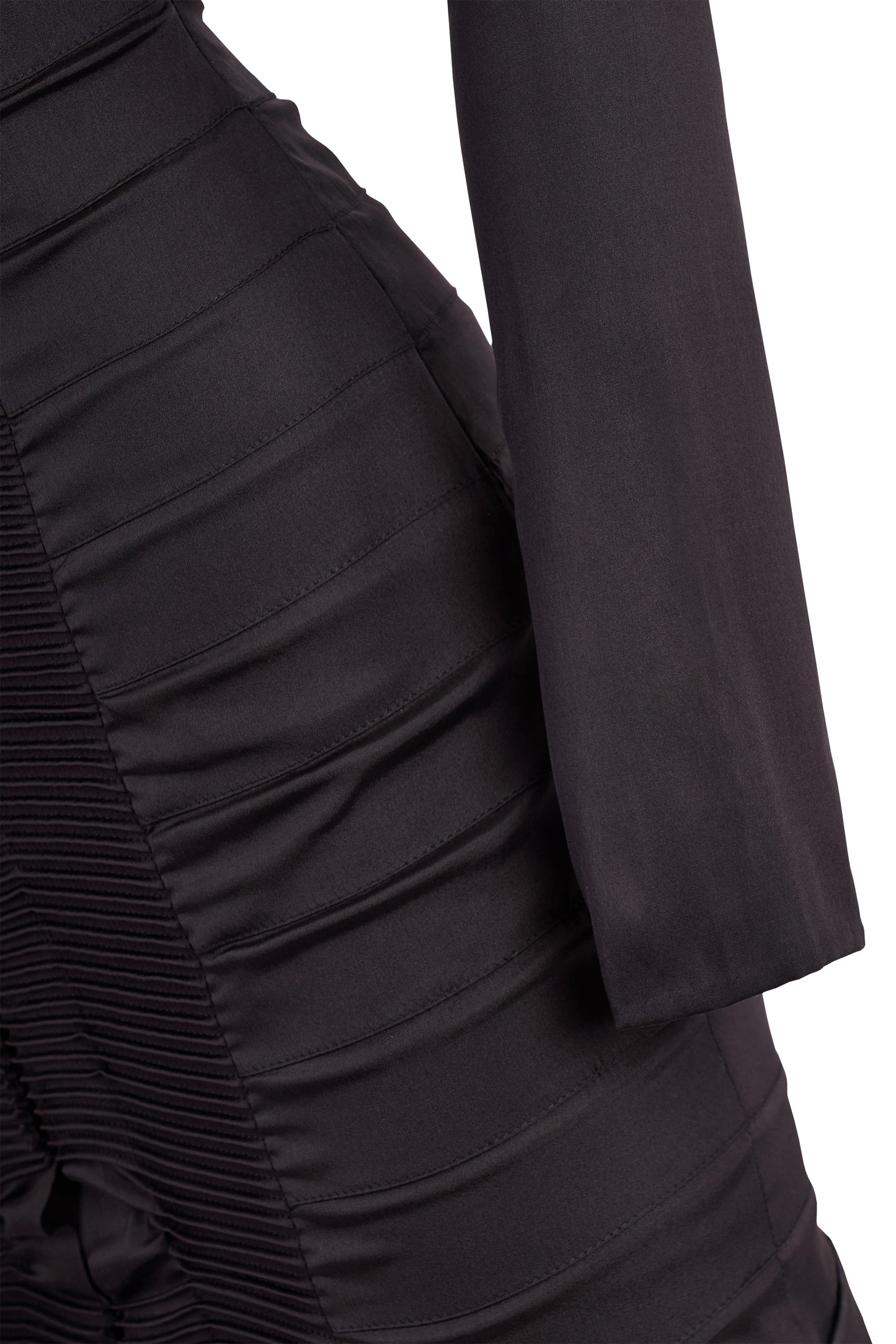 Vintage Gucci By Tom Ford F/W 2004 Runway Silk Plissé Dress