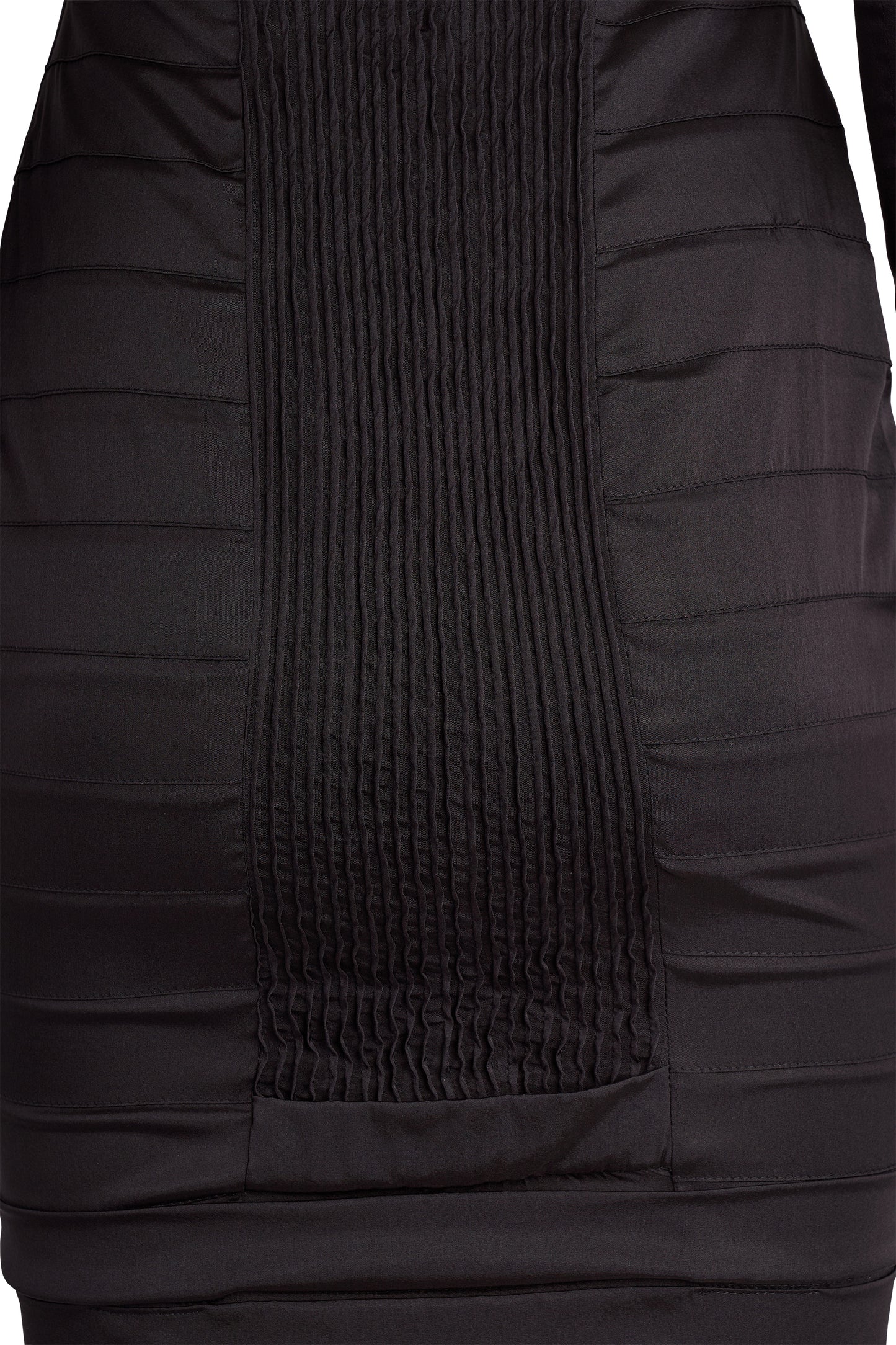 Vintage Gucci By Tom Ford F/W 2004 Runway Silk Plissé Dress