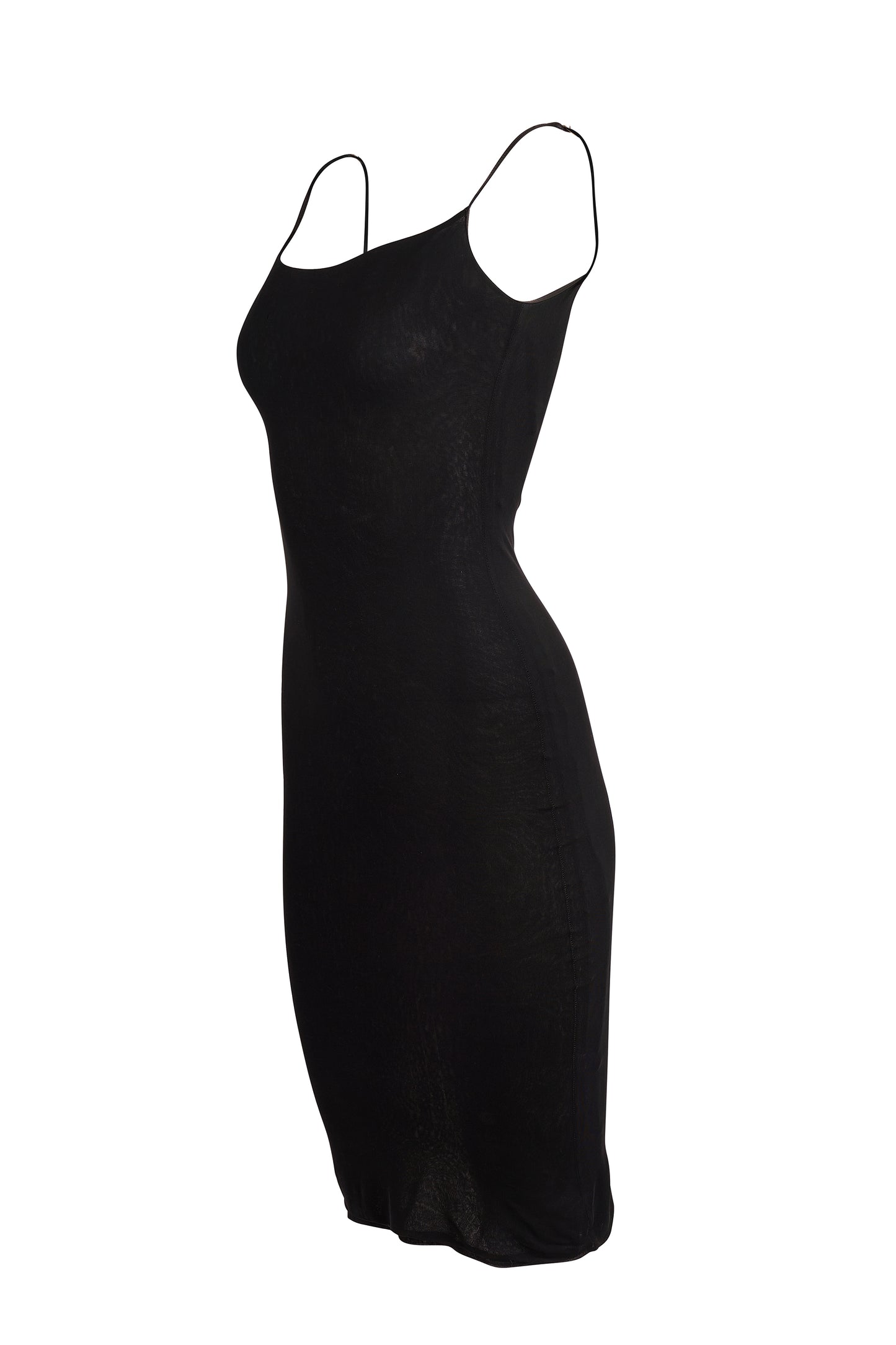 Vintage S/S 1998 Gucci Leather Straps Midi Dress