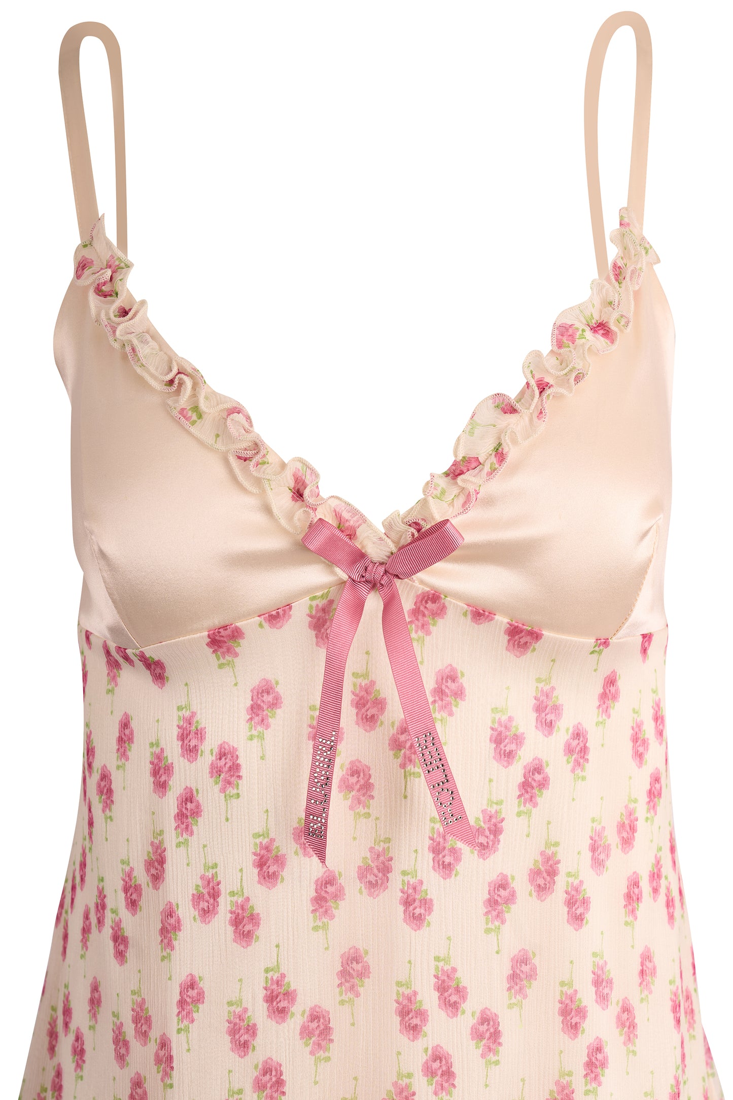 Vintage Blugirl Floral Silk Romantic Mini Dress