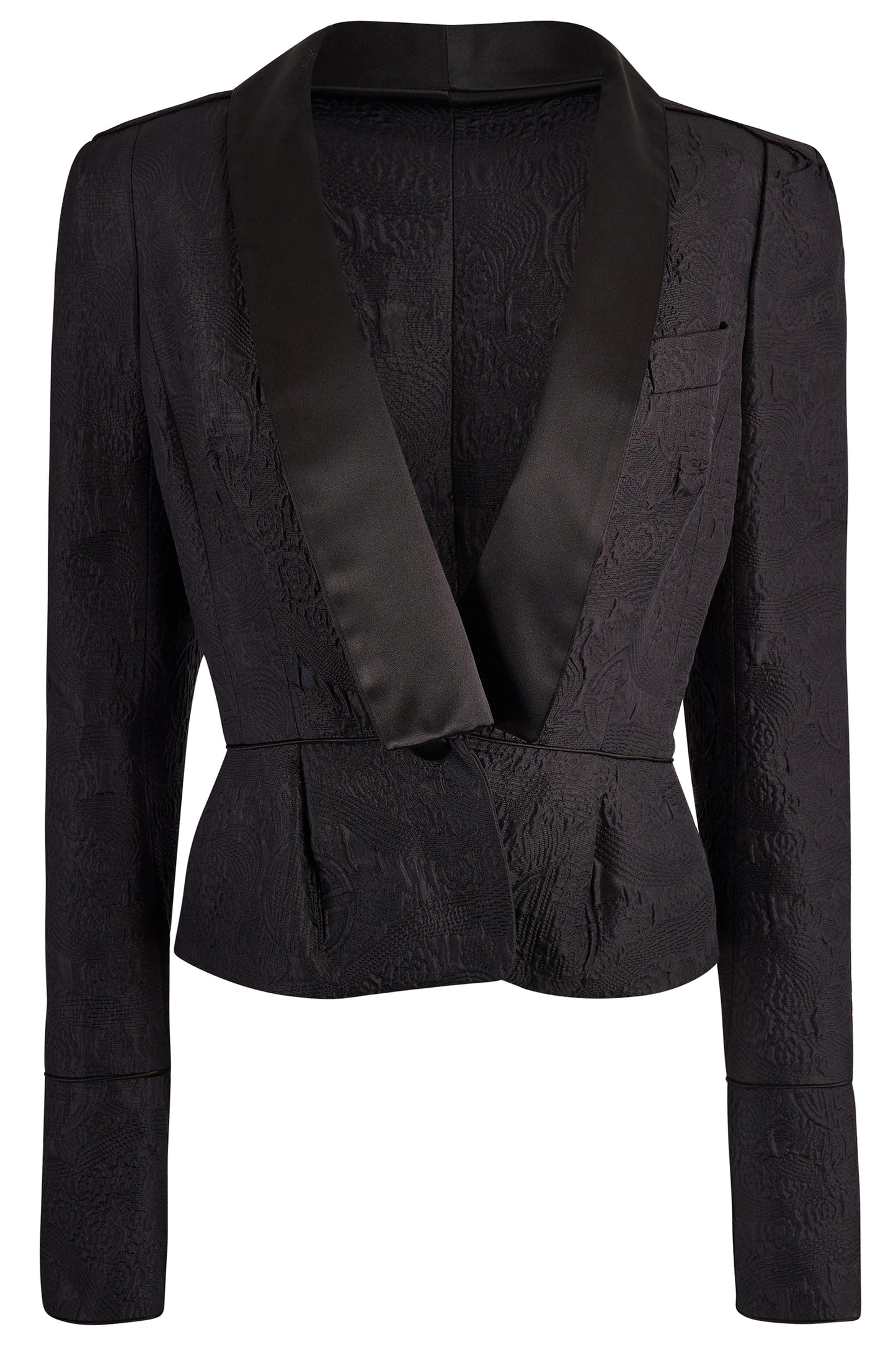 Vintage Yves Saint Laurent Rive Gauche A/W 2004 " Le smoking" Black Co ord Set