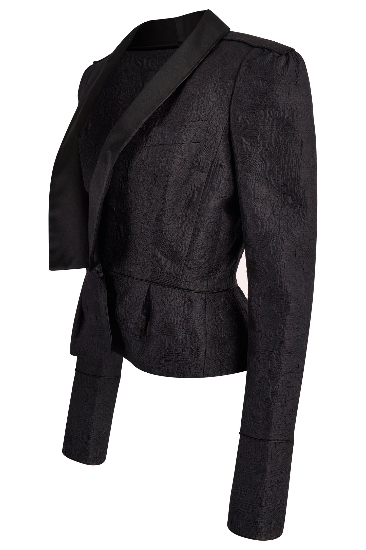Vintage Yves Saint Laurent Rive Gauche A/W 2004 " Le smoking" Black Co ord Set