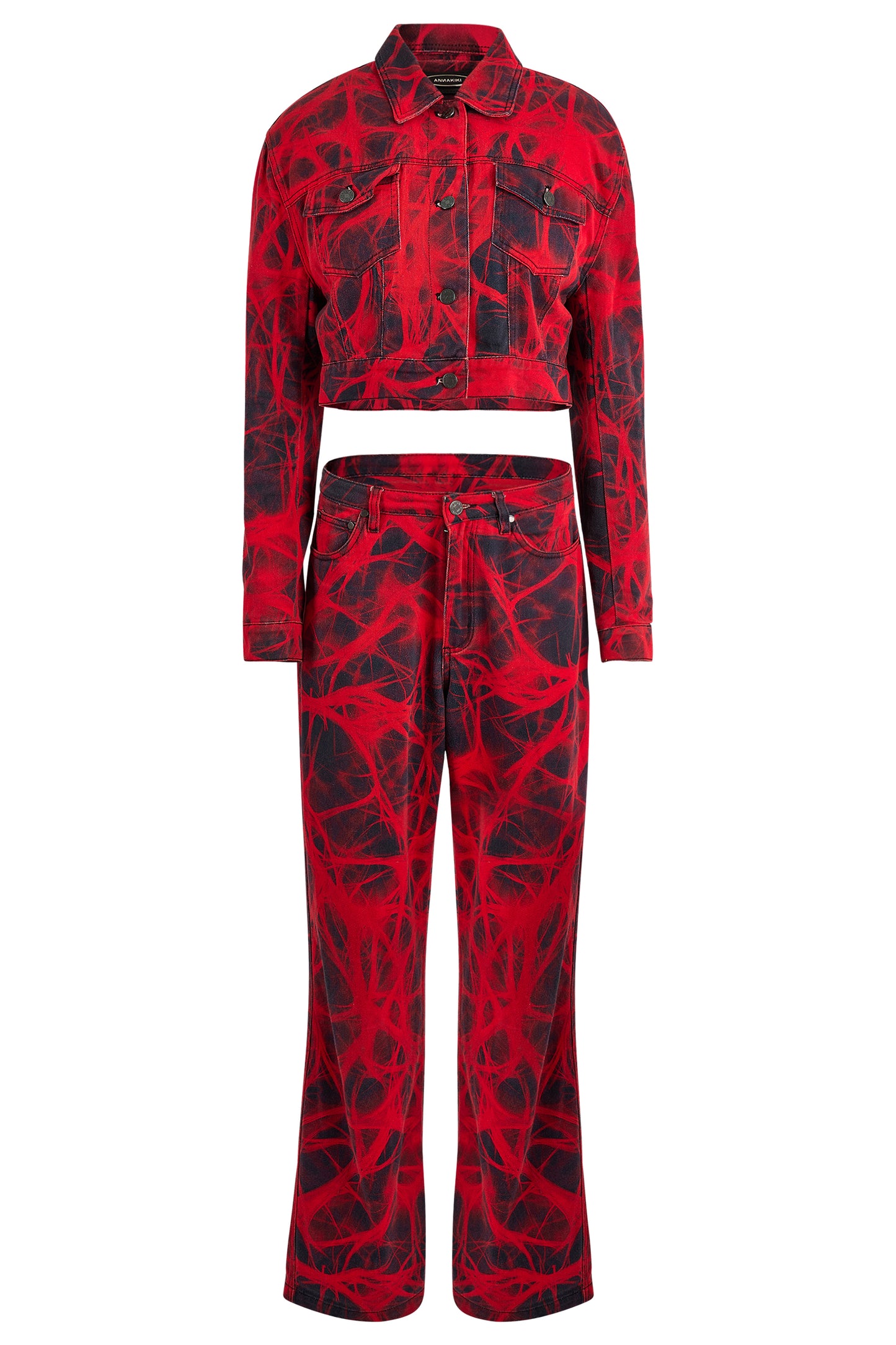 Annakiki S/S 2022 Denim X-ray Co-ord Set