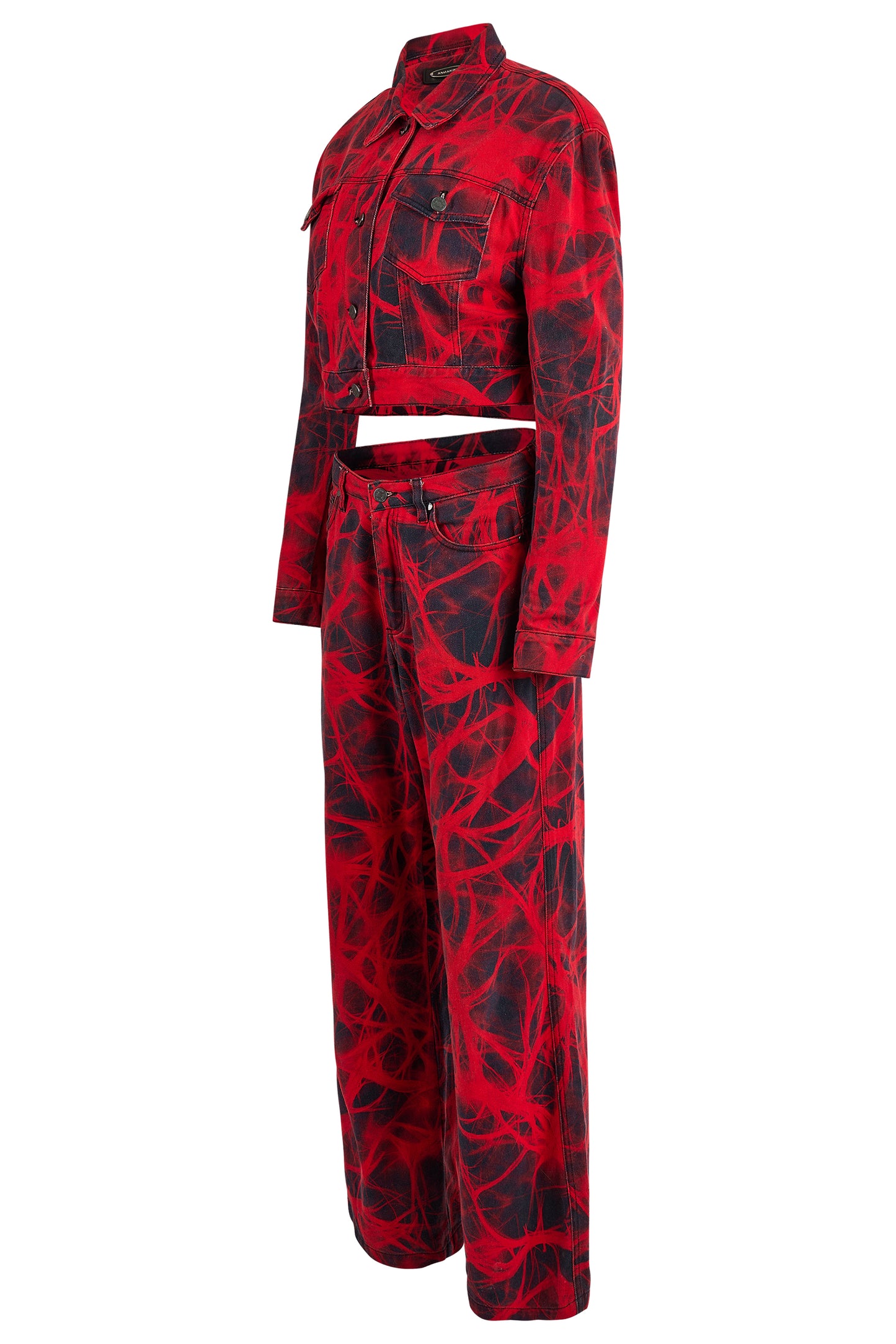 Annakiki S/S 2022 Denim X-ray Co-ord Set