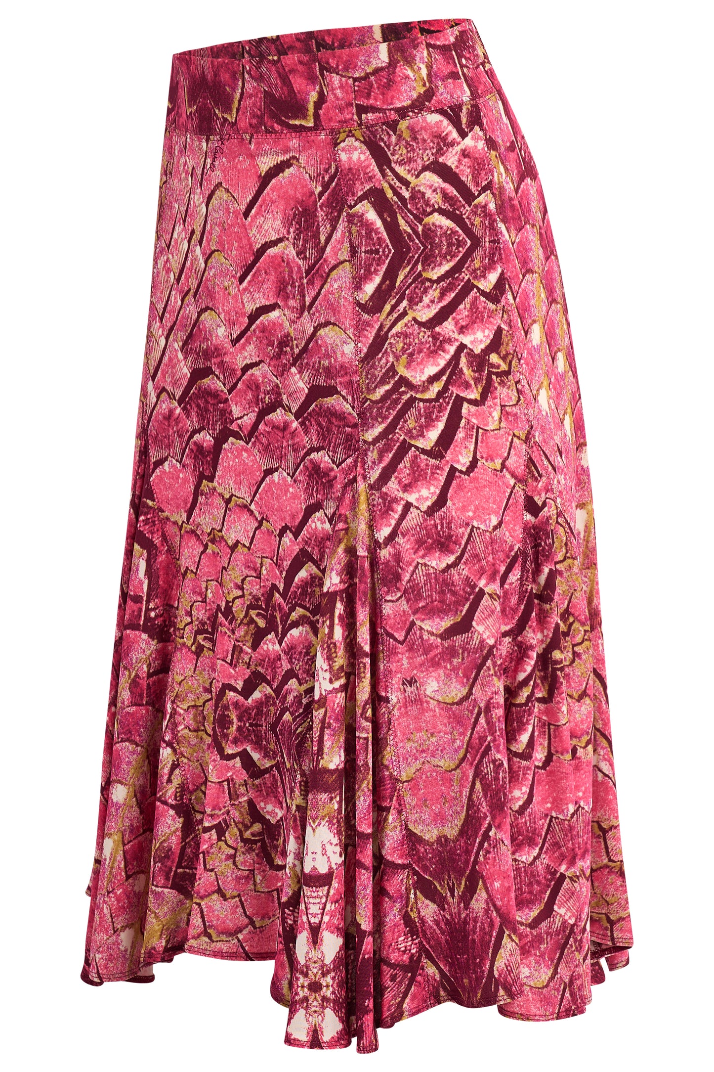 Vintage Just Cavalli S/S 2007 Pink Animal Print Skirt Co-Ord Set
