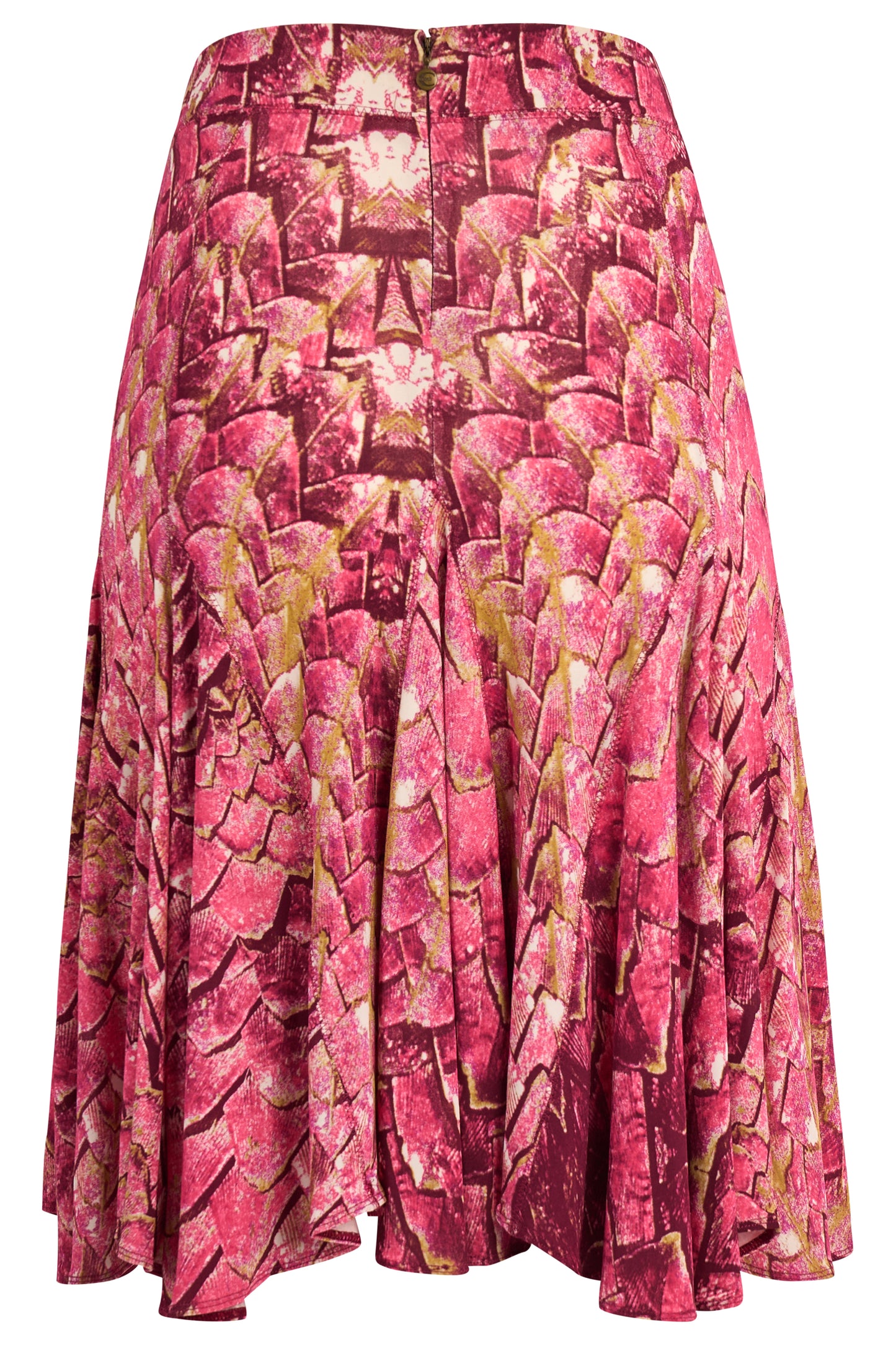 Vintage Just Cavalli S/S 2007 Pink Animal Print Skirt Co-Ord Set