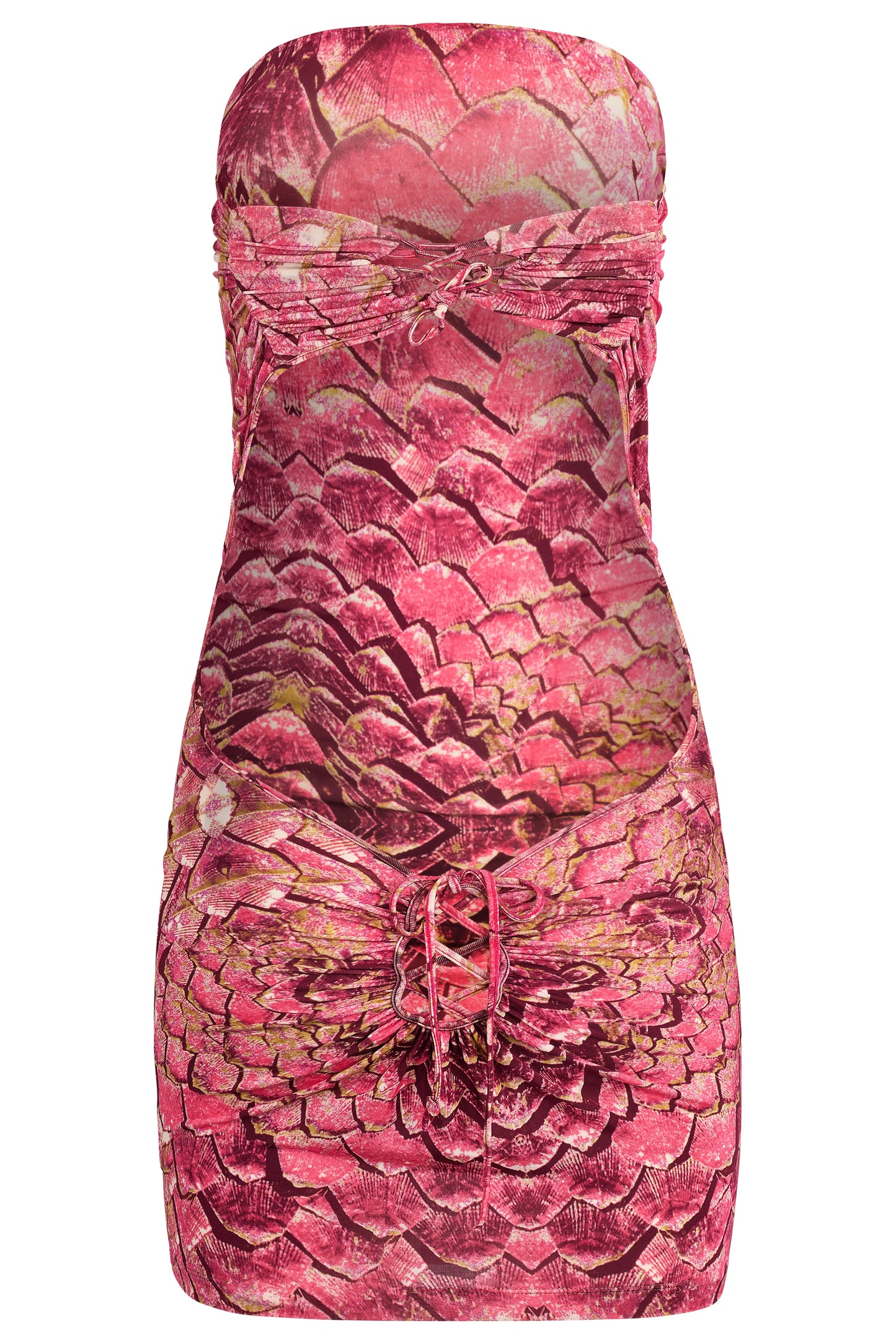 Vintage Just Cavalli S/S 2007 Pink Animal Print Skirt Co-Ord Set