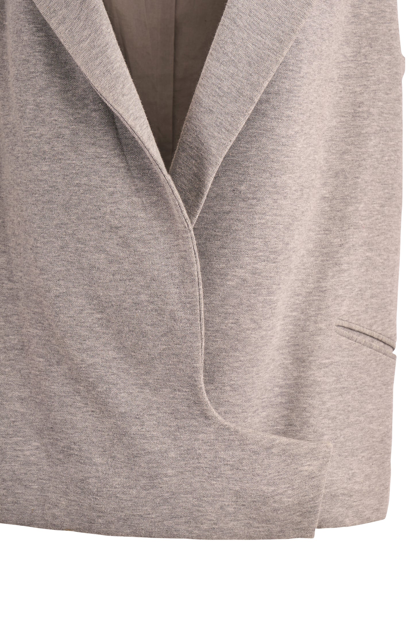 Vintage Yves Saint Laurent S/S 2008 Grey Knit Vest