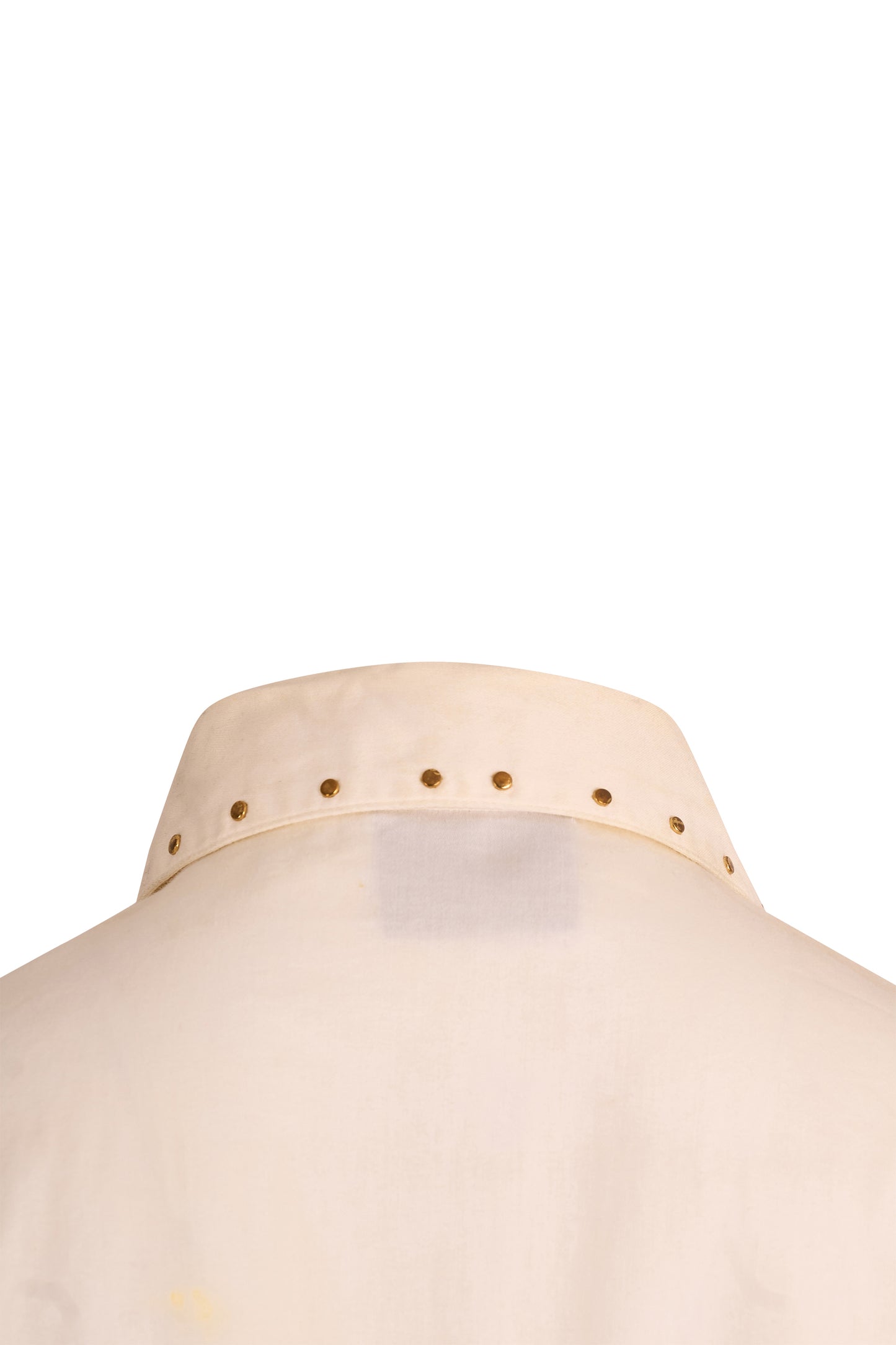 Vintage Versace F/W 1992 " Miss S&M" White Studs Shirts