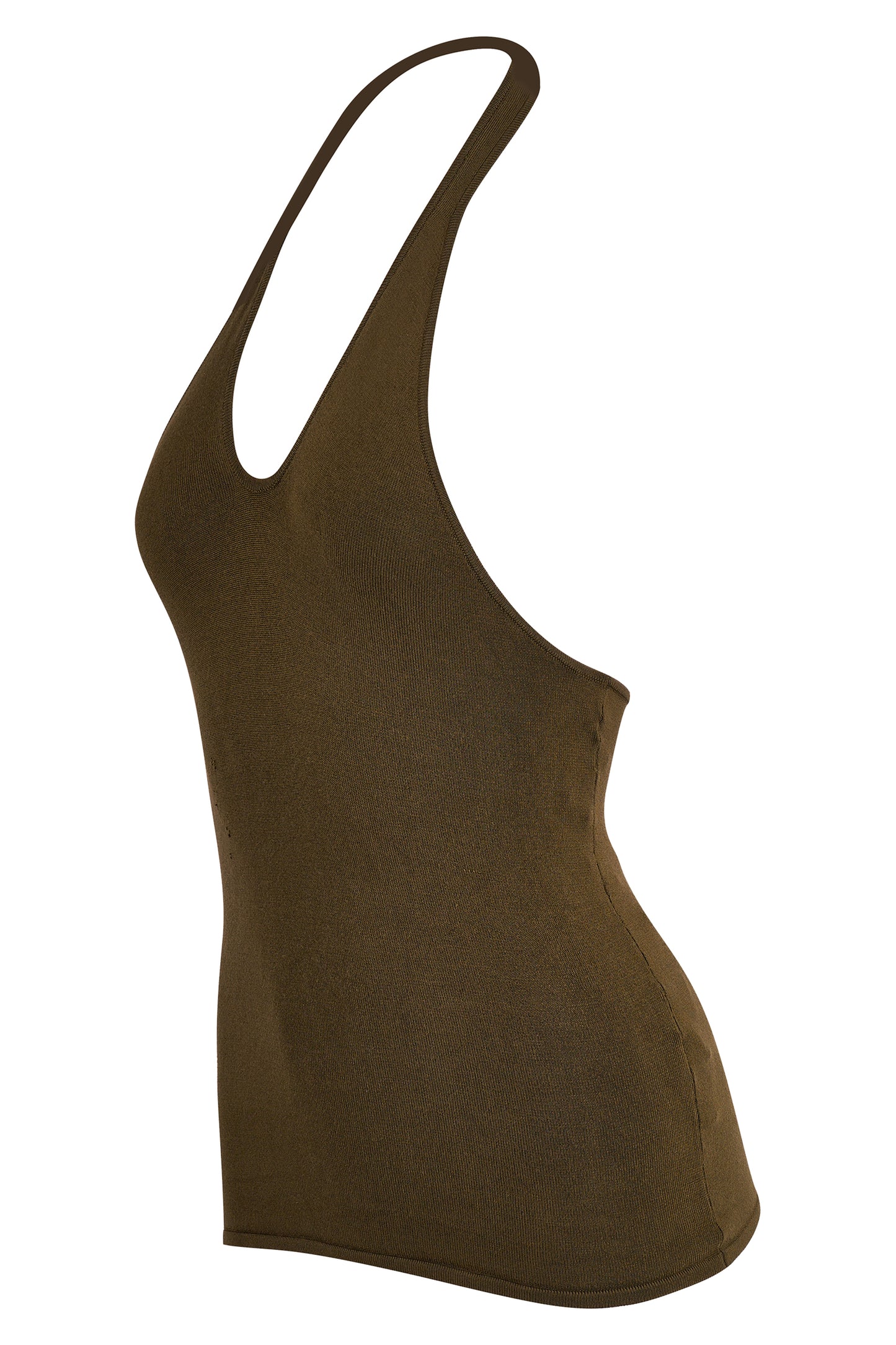 Vintage Ralph Lauren Khaki Green Halterneck Top