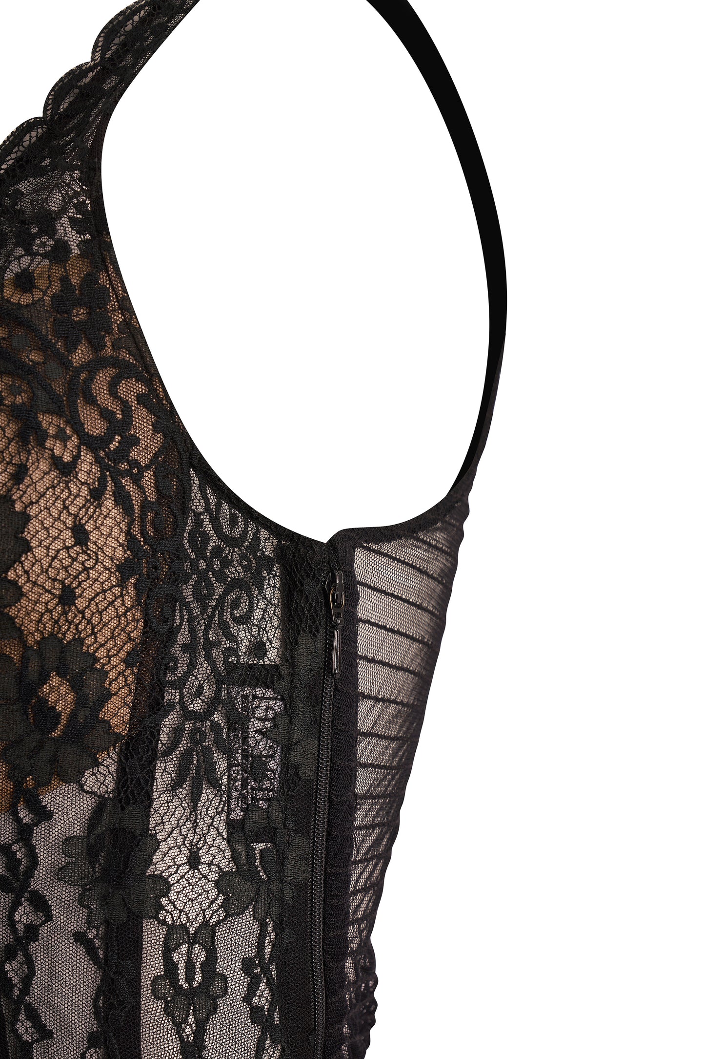 Vintage Marvel By La Perla Black Lace Corset