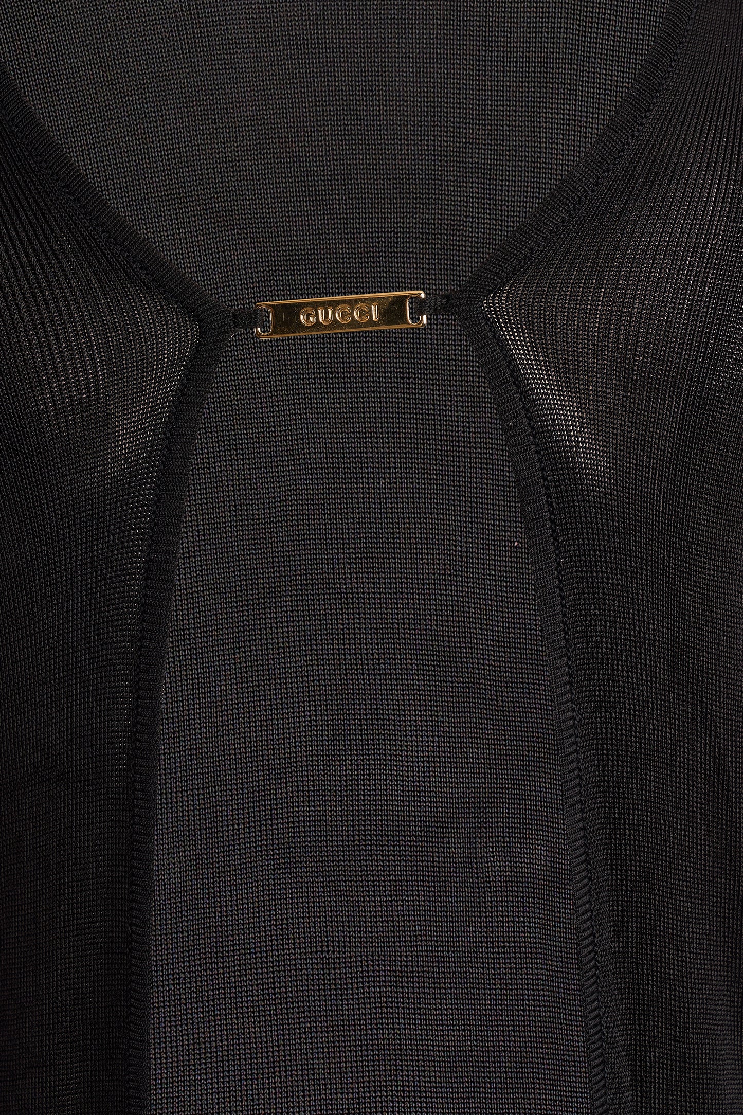 Vintage Gucci By Tom Ford A/W 1998 Black Cardigan