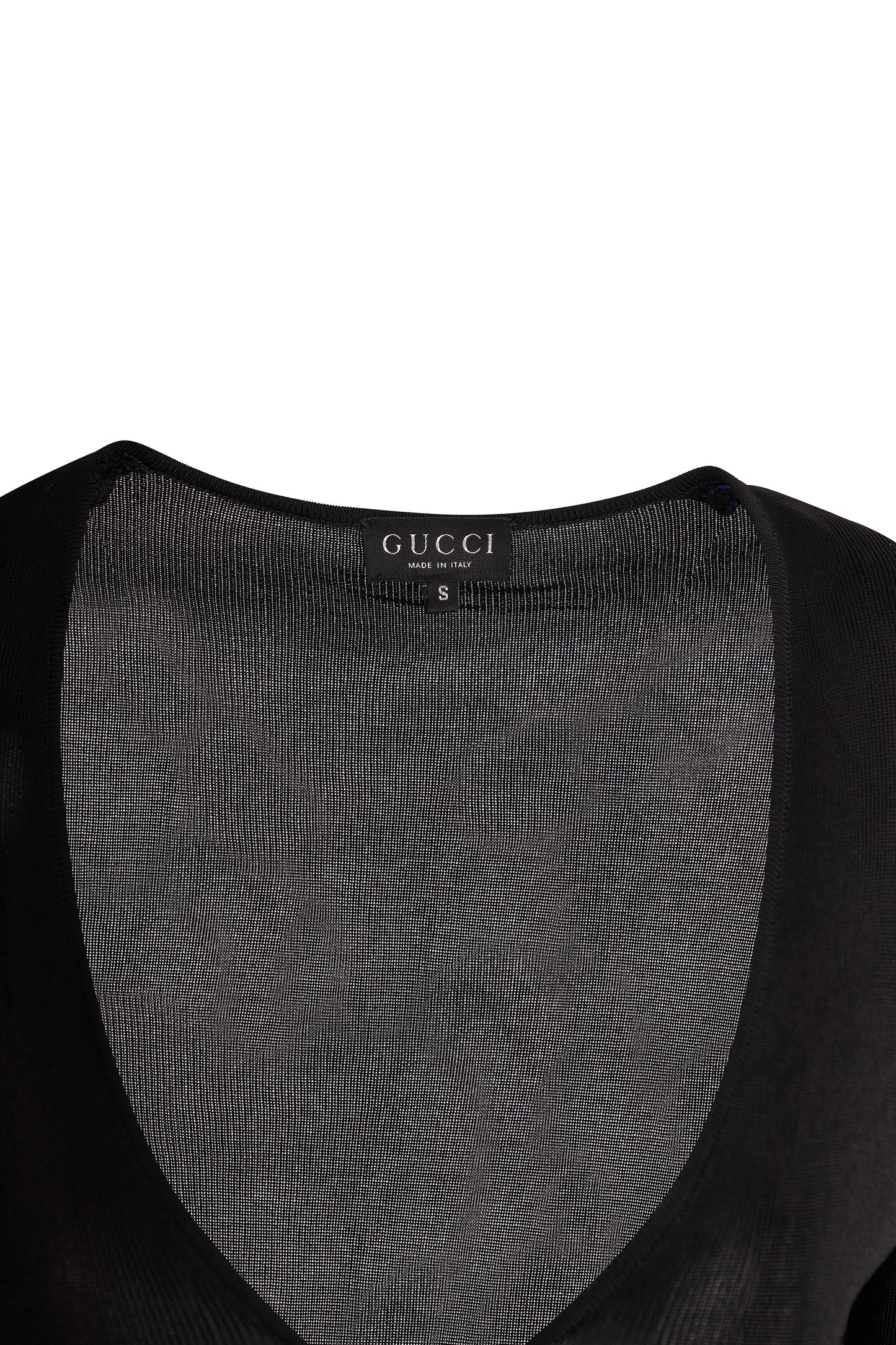 Vintage Gucci By Tom Ford A/W 1998 Black Cardigan