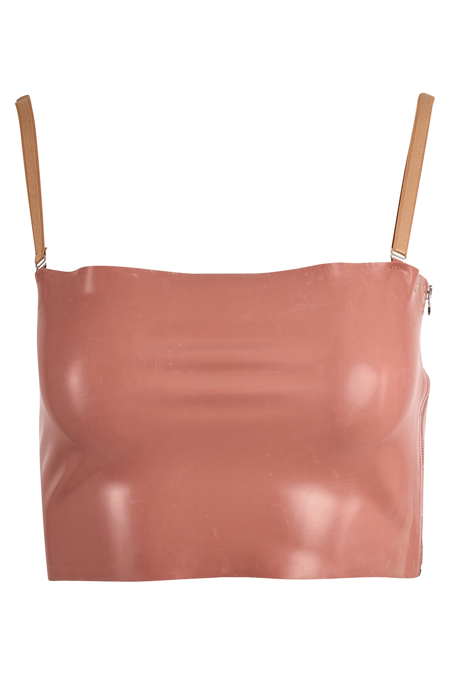 Gucci S/S 2022 Pink Nude Latex Bralette