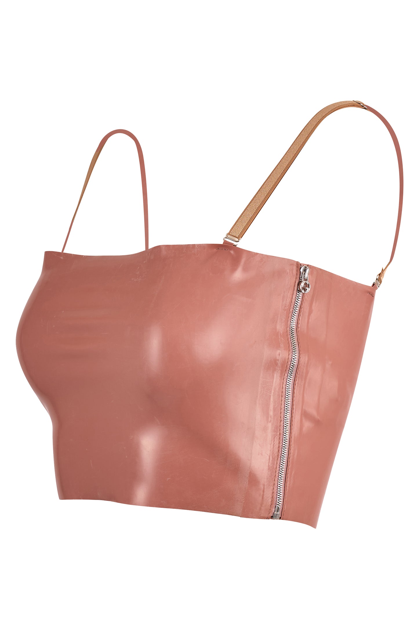 Gucci S/S 2022 Pink Nude Latex Bralette