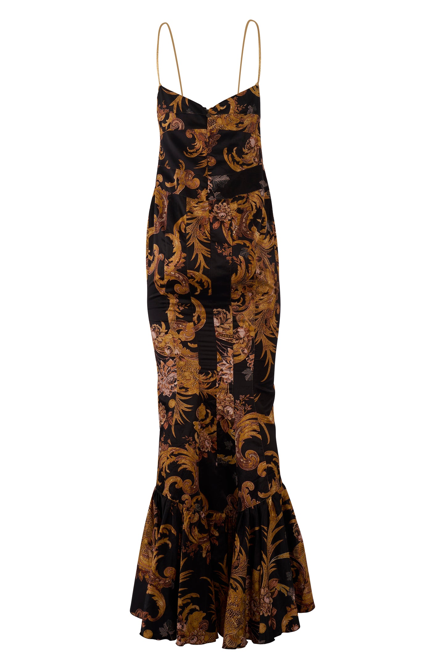 Vintage Roberto Cavalli 1990's Baroque Print Dress